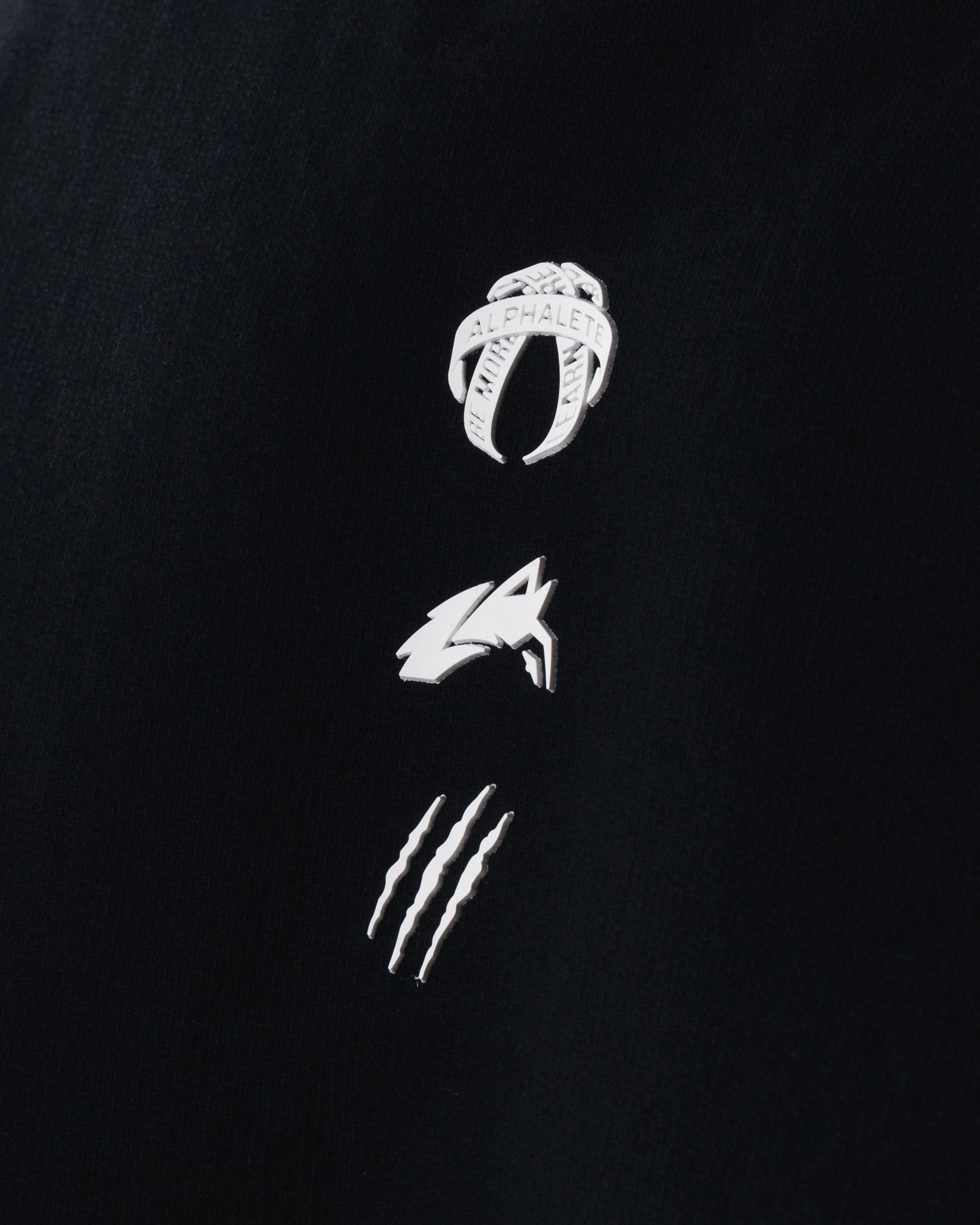 Three Pillar Terry Tee - Black sold by Alphalete product image thumbnail 5