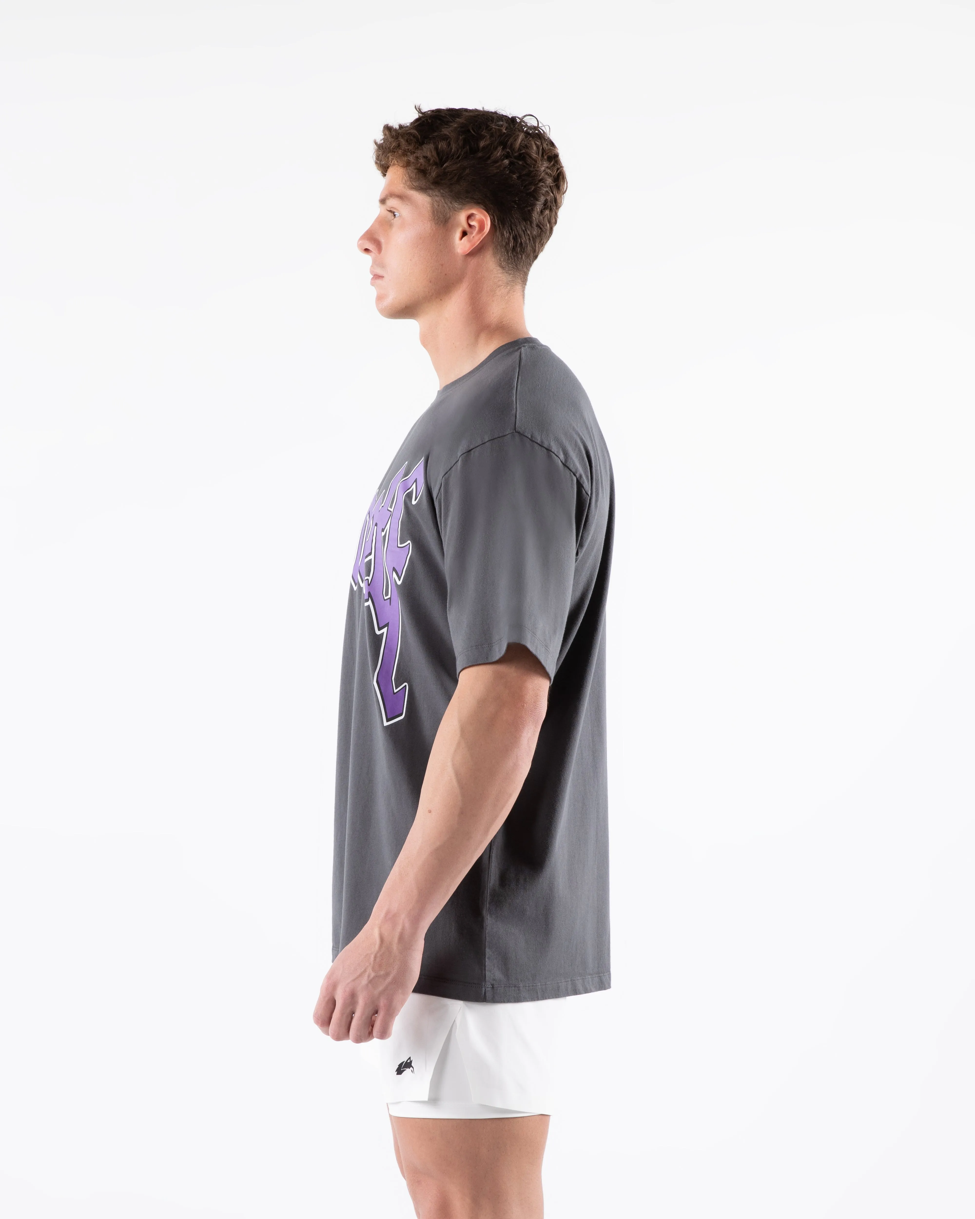 Grime Tee - Astro Grey sold by Alphalete product image thumbnail 3