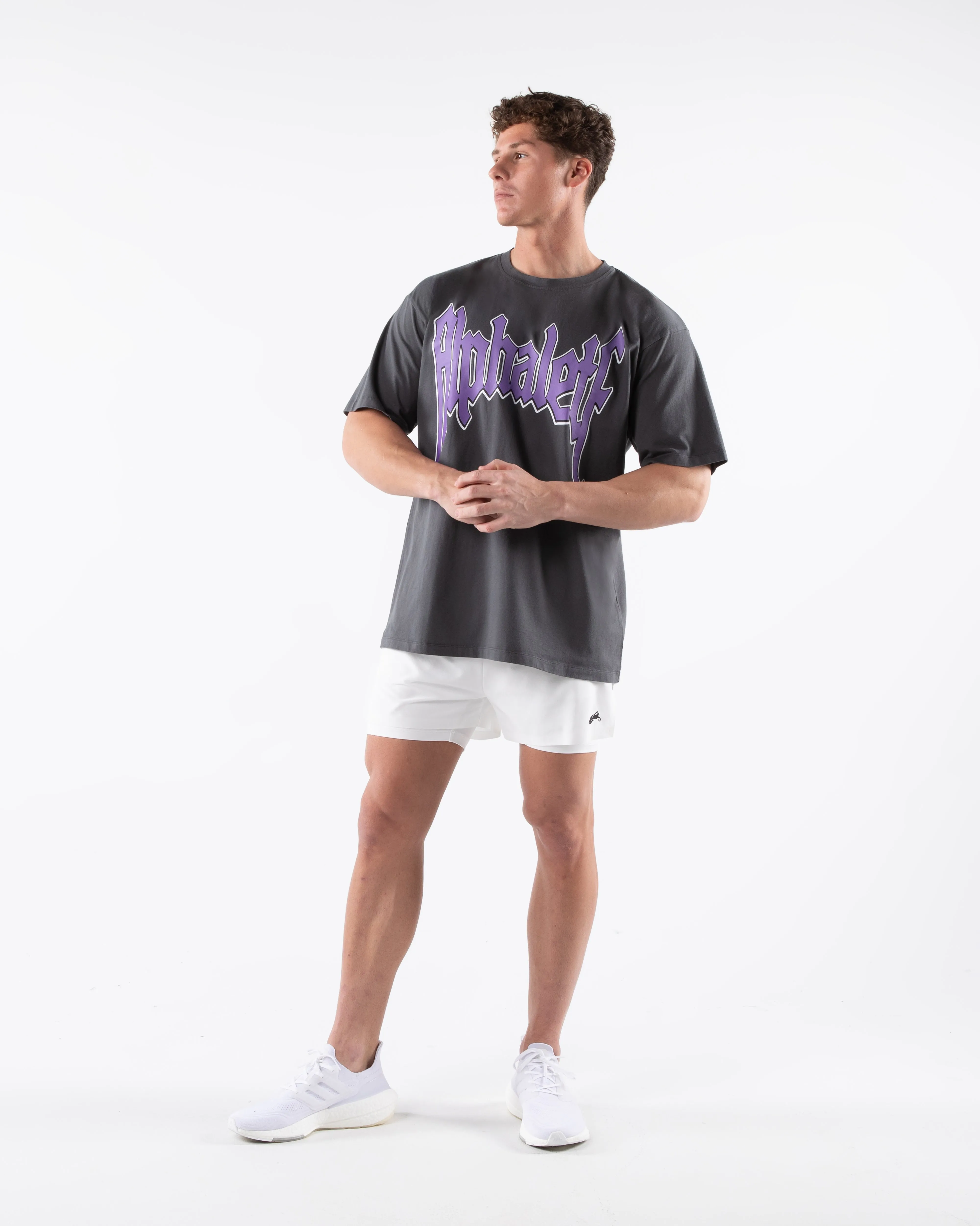 Grime Tee - Astro Grey sold by Alphalete product image thumbnail 2