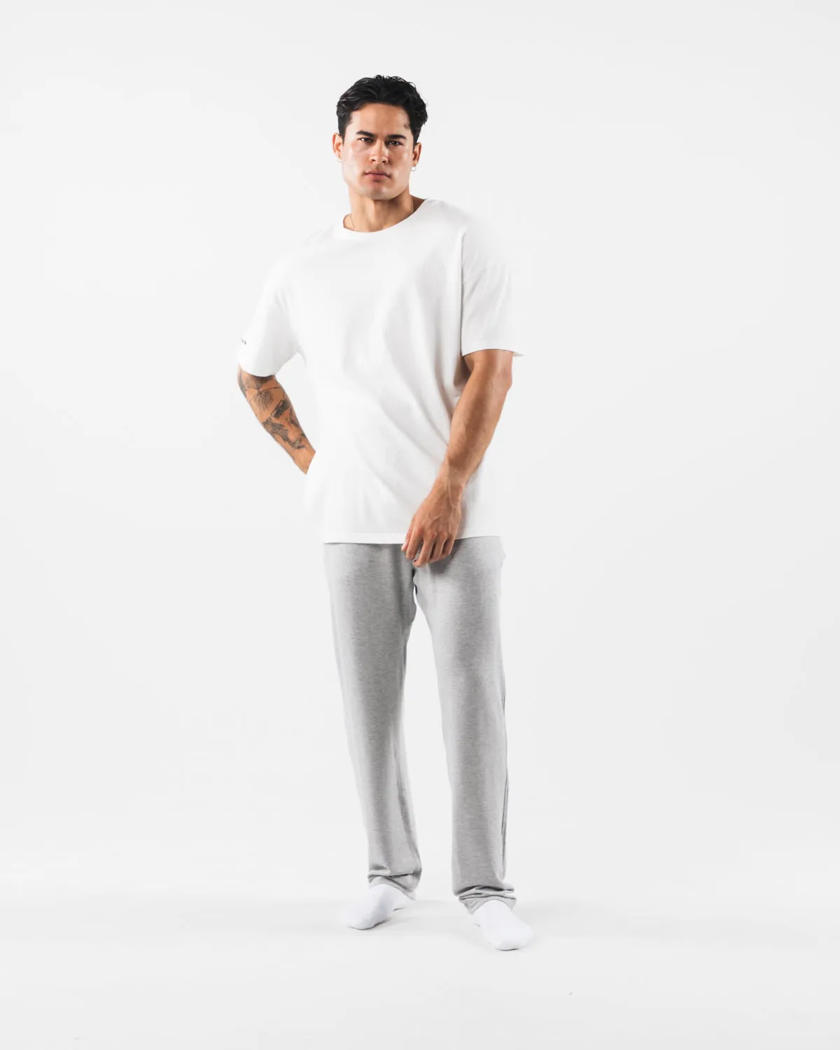 Lounge Pant - Heather Grey sold by Alphalete product image thumbnail 2