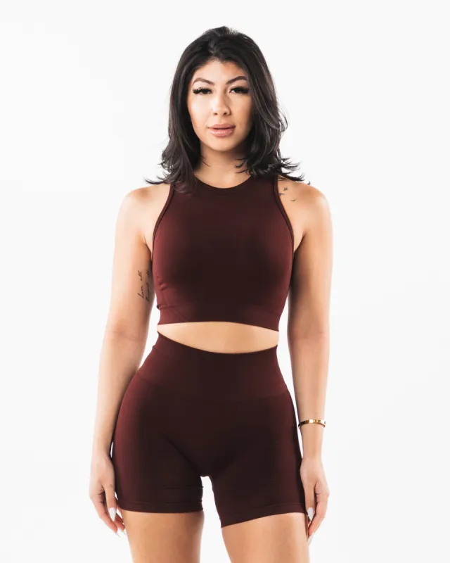 Stratus Crop Tank - Sangria sold by Alphalete