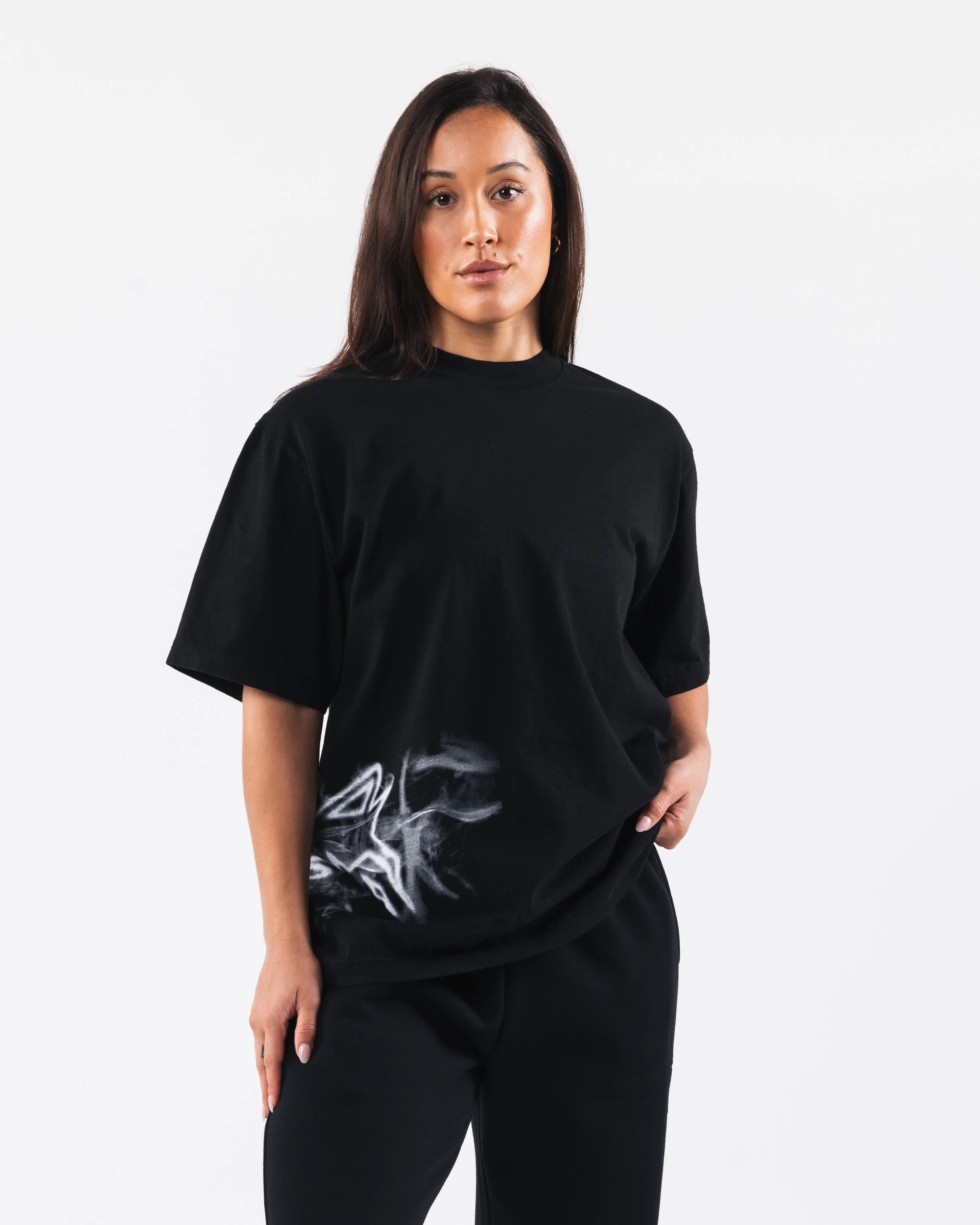 Smoke Tee - Black sold by Alphalete product image thumbnail 3