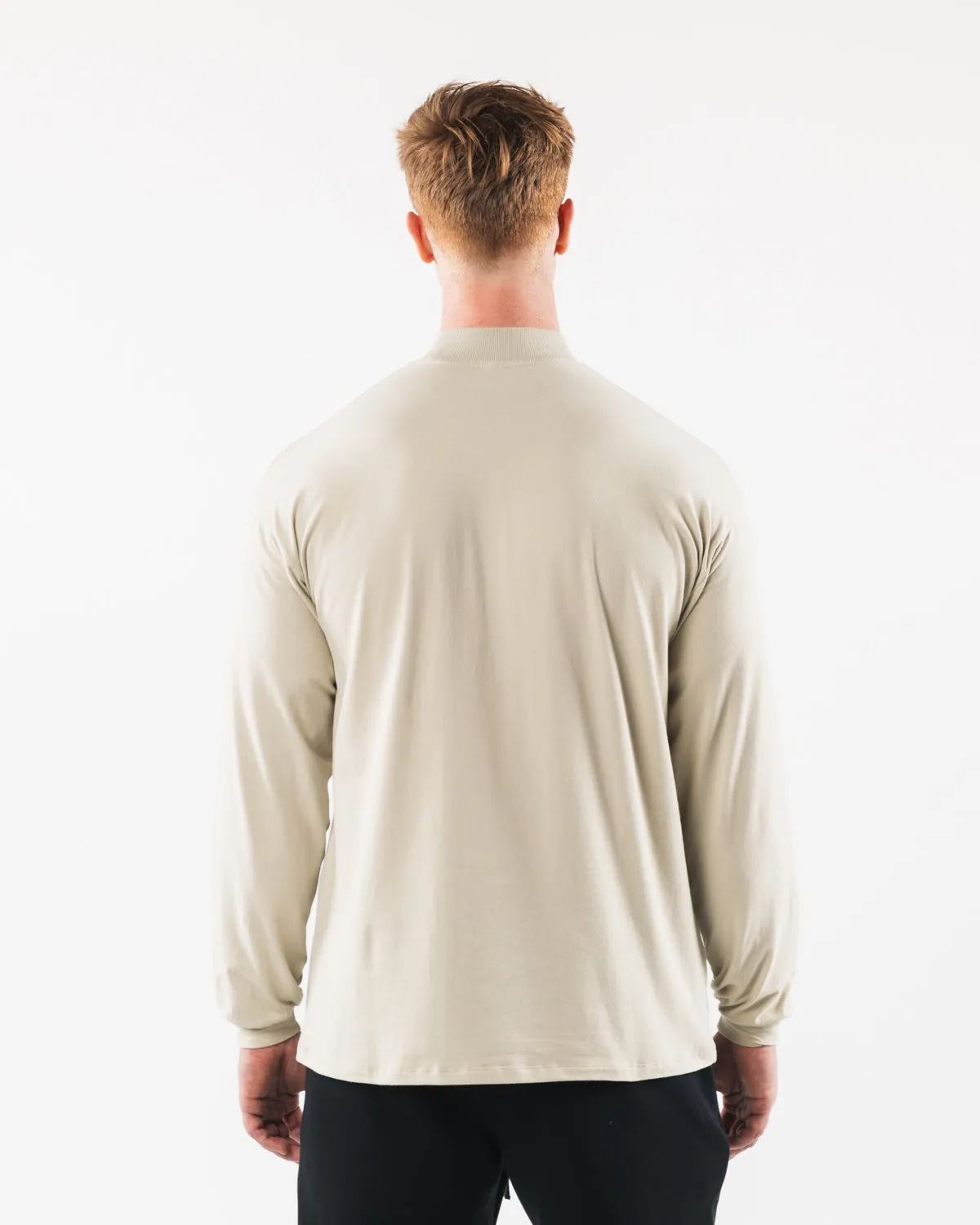Brushed Core Mock Neck LS - Sea Shell sold by Alphalete product image thumbnail 3