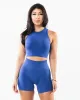 Stratus Crop Tank - Sapphire sold by Alphalete