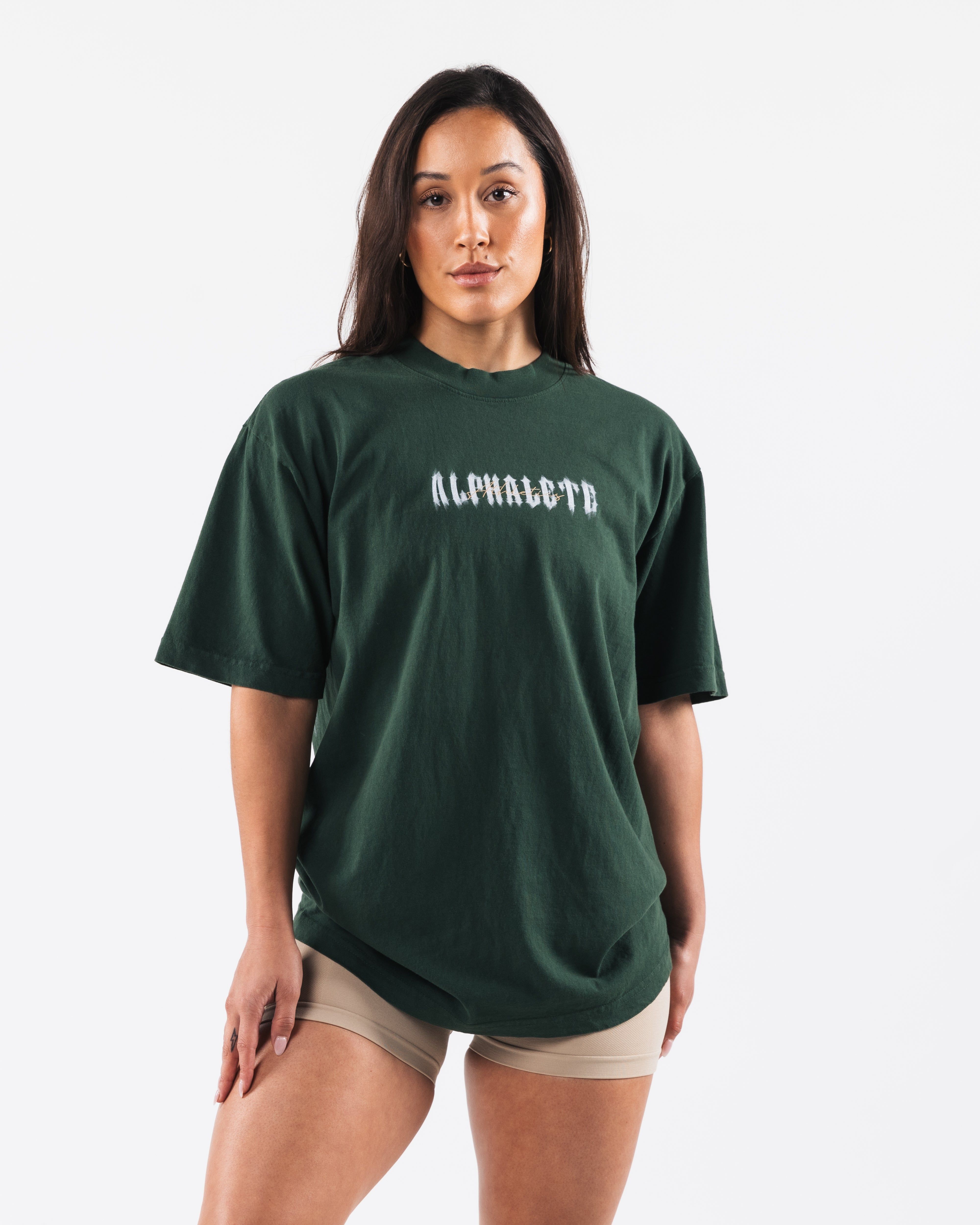 Ghost Tee - Ivy sold by Alphalete product image thumbnail 3