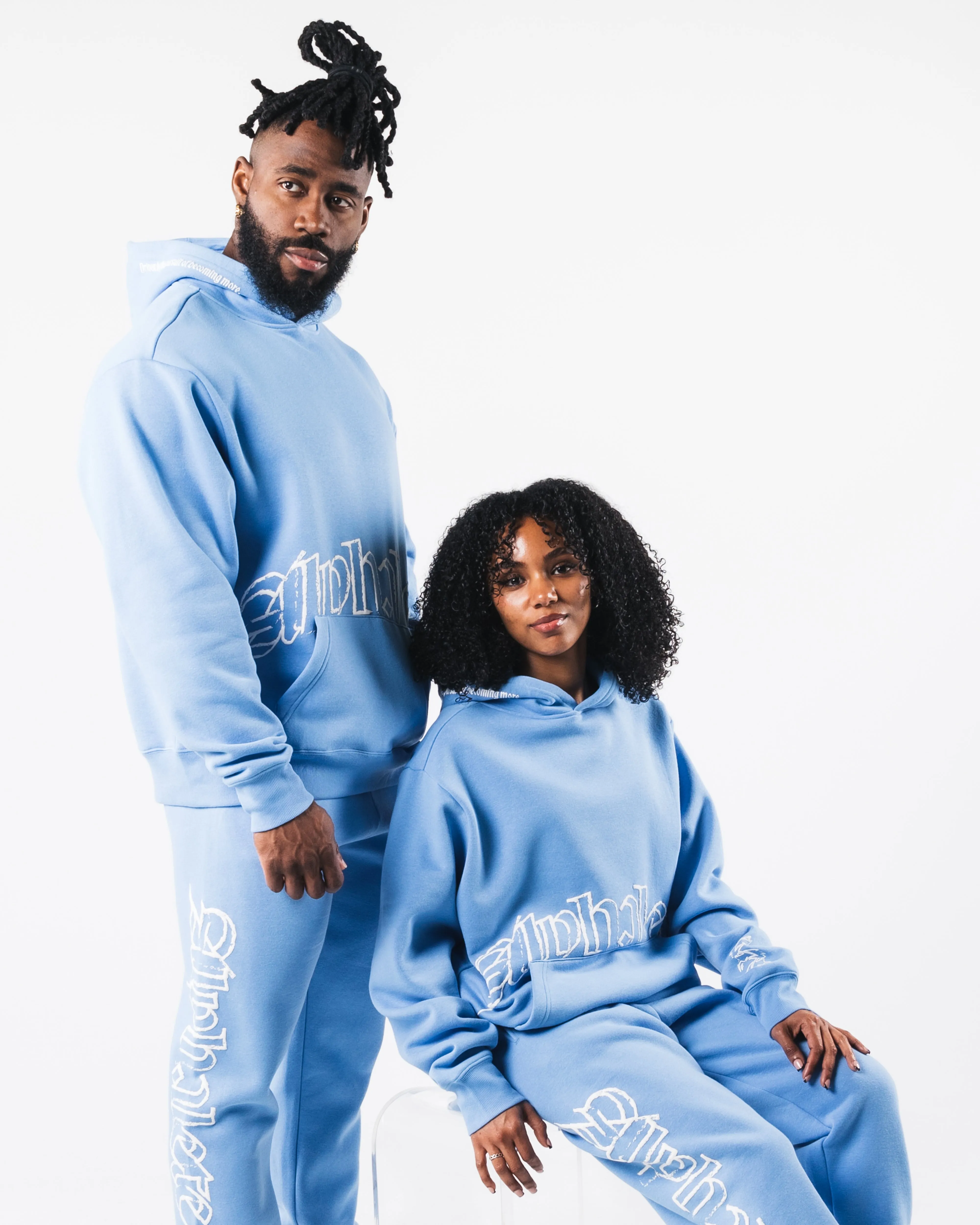 Script Hoodie - Blue sold by Alphalete