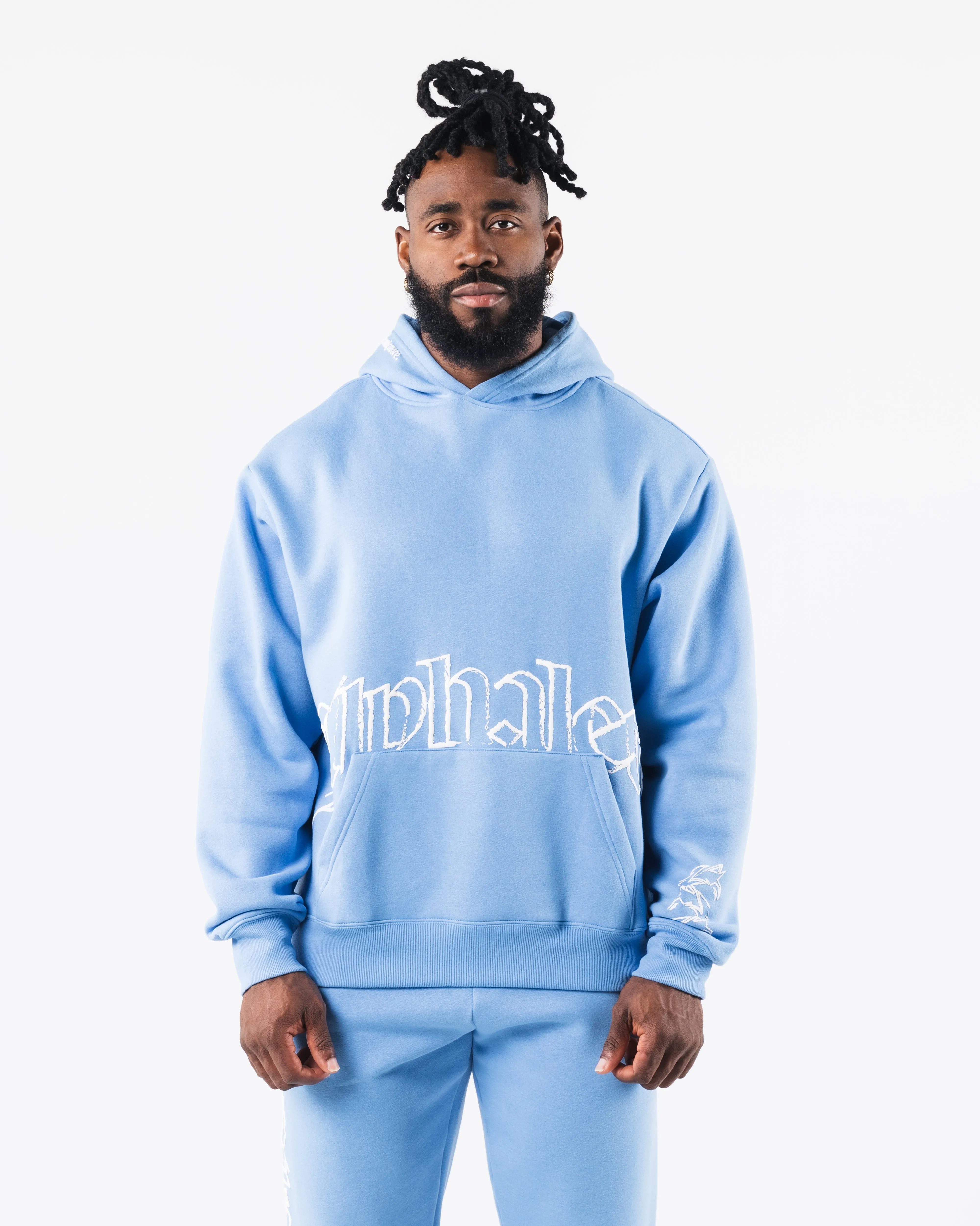 Script Hoodie - Blue sold by Alphalete product image thumbnail 2