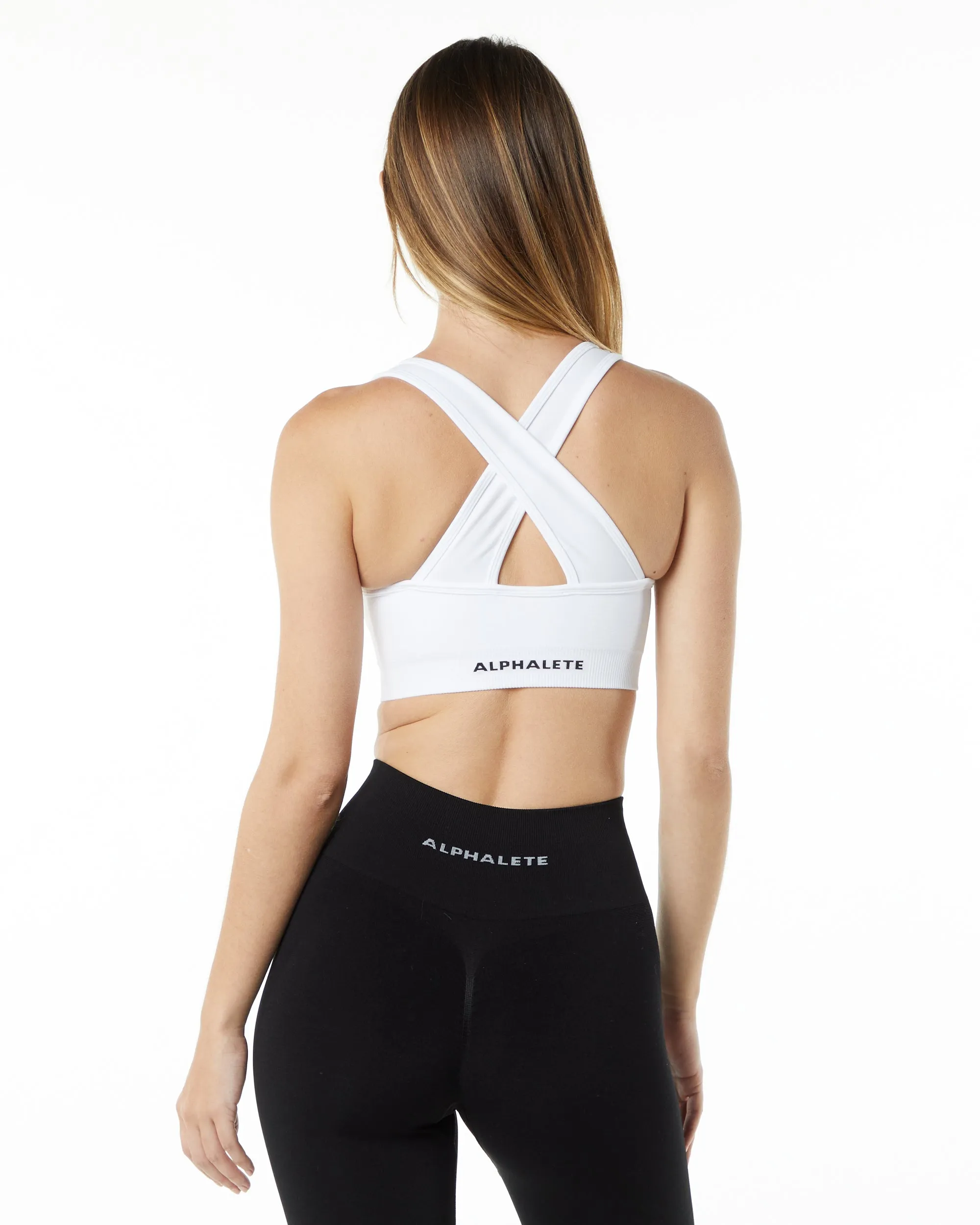 Amplify Bra - White sold by Alphalete product image thumbnail 2