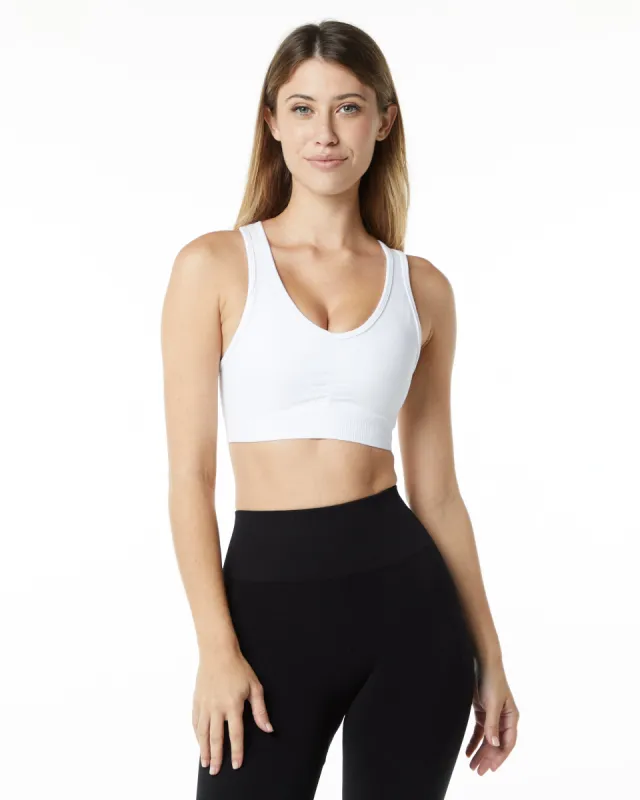 Amplify Bra - White sold by Alphalete