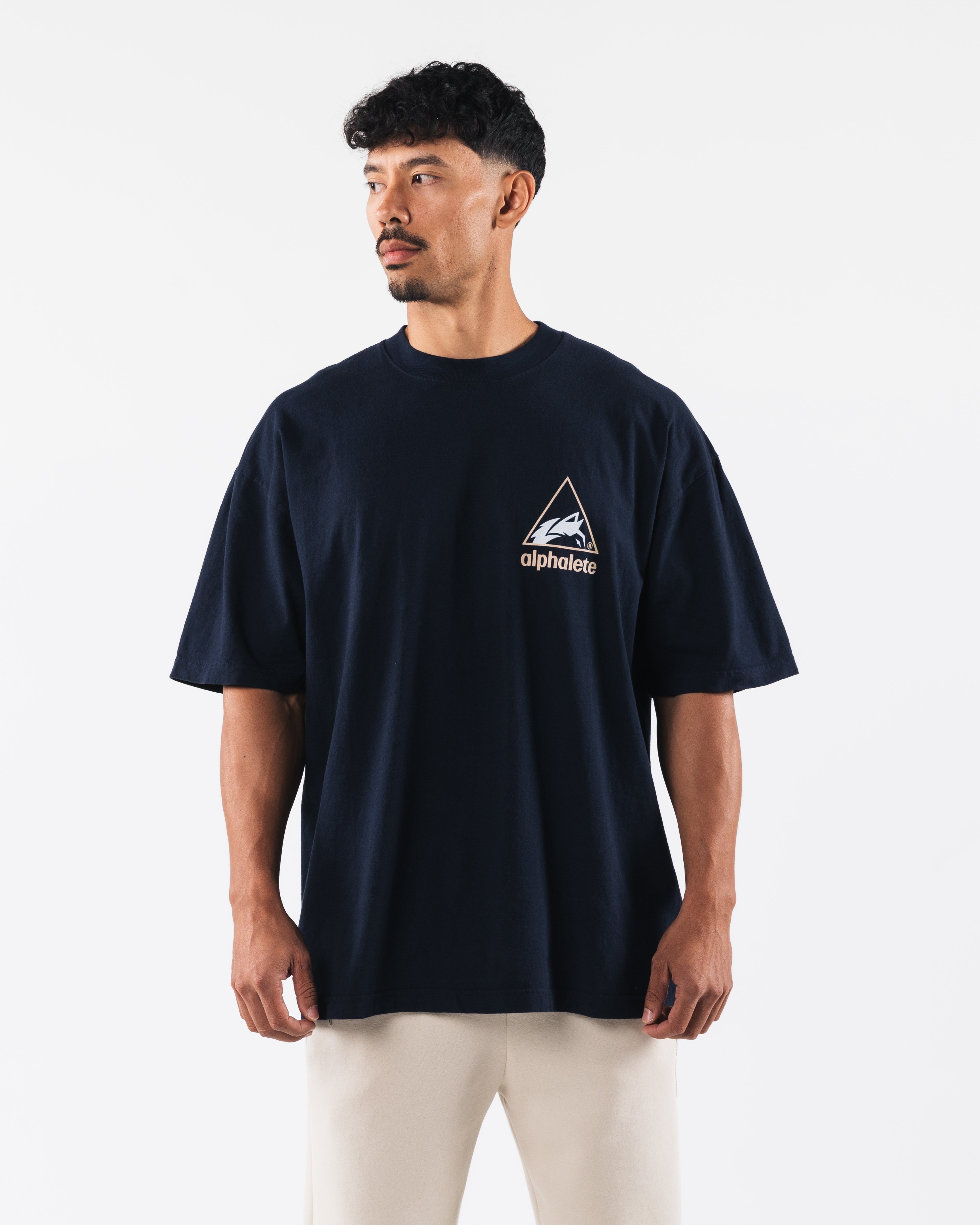 Crest Tee - Navy sold by Alphalete product image thumbnail 5