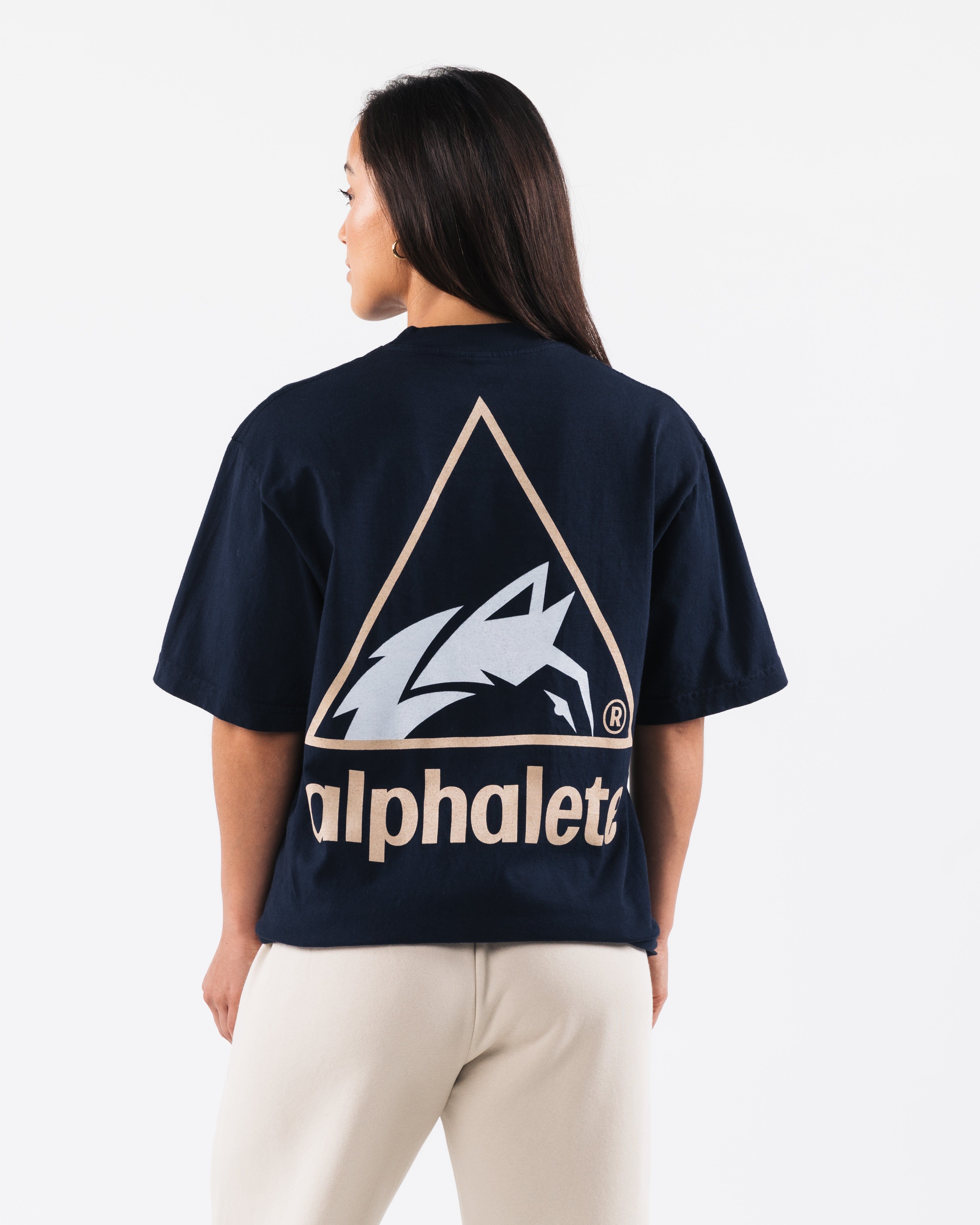 Crest Tee - Navy sold by Alphalete product image thumbnail 4