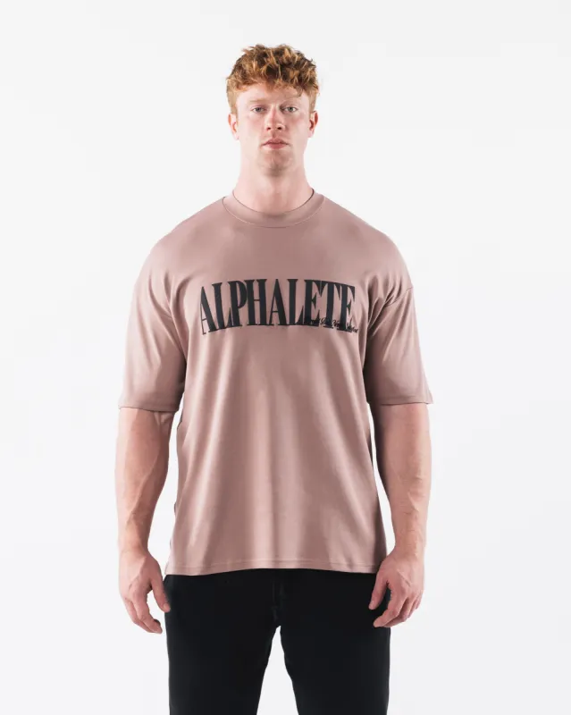 Republic Tee - Antler made by Alphalete