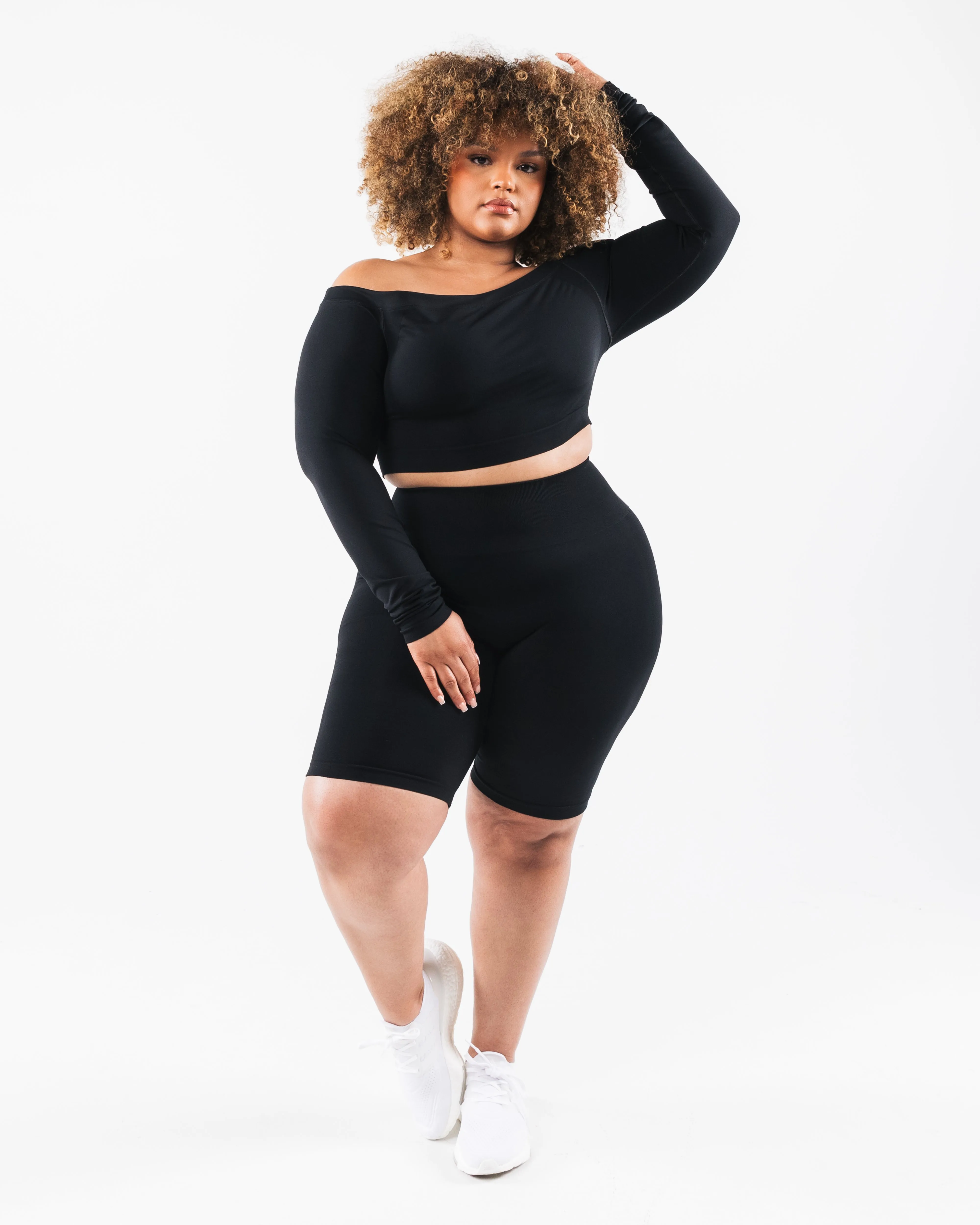 Amplify Halley LS - Black sold by Alphalete product image thumbnail 4