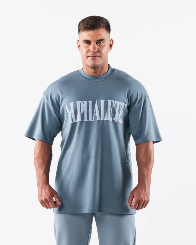 Republic Tee - Azul made by Alphalete