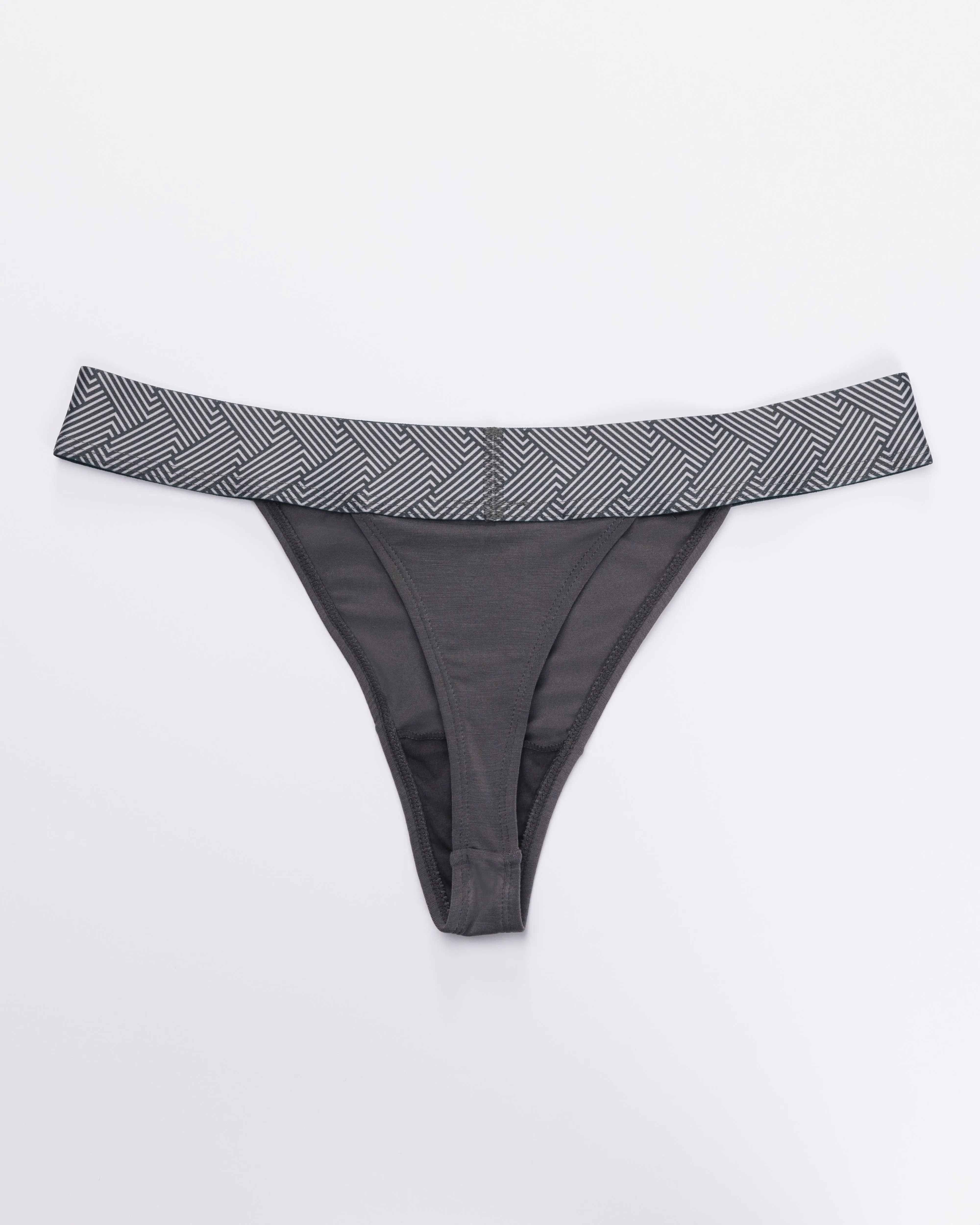 Intimate Thong - Pewter sold by Alphalete product image thumbnail 5