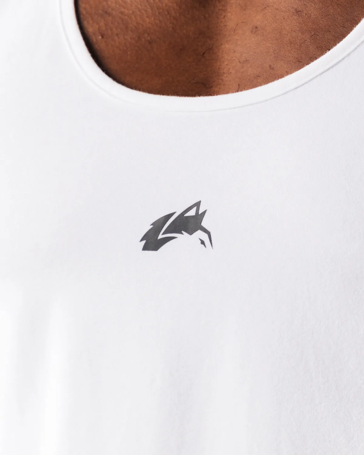 Wolf Head Tank - White / Pewter sold by Alphalete product image thumbnail 5