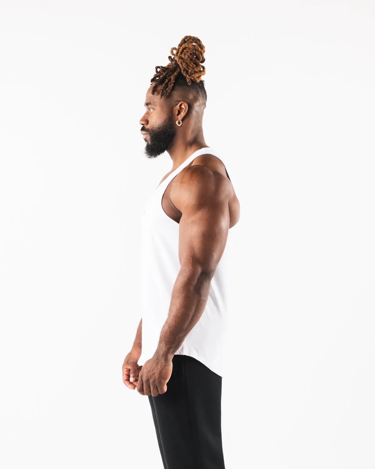 Wolf Head Tank - White / Pewter sold by Alphalete product image thumbnail 3
