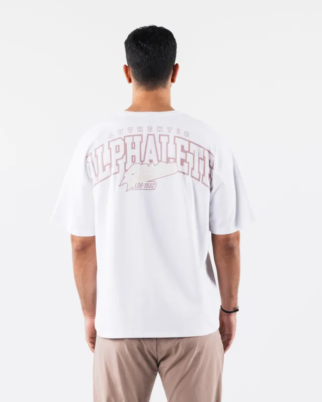 Stadium Tee - White sold by Alphalete