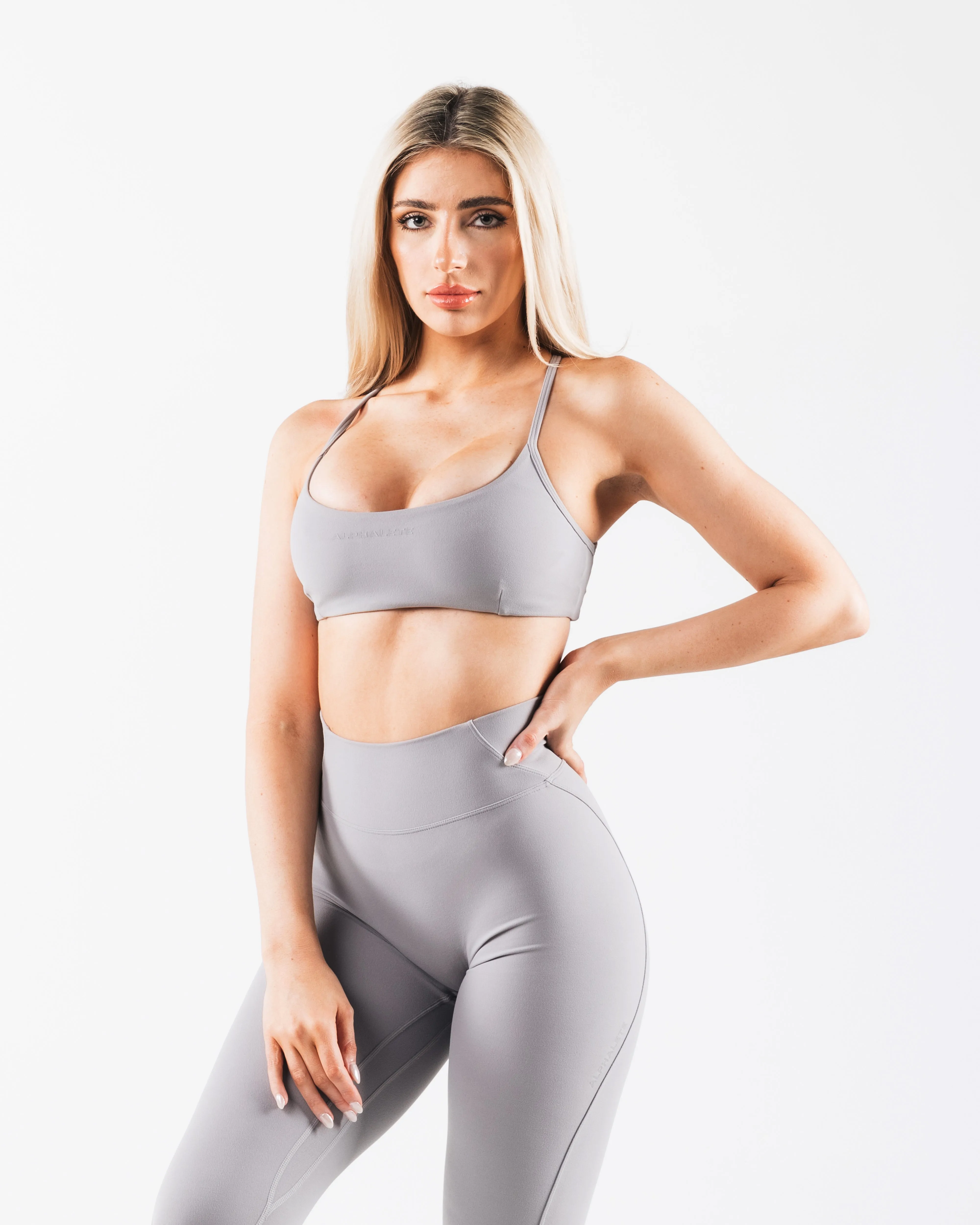 Aura 3 Strap Bra - Smoke sold by Alphalete product image thumbnail 4