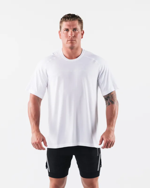 AA Airtech Tee - White sold by Alphalete