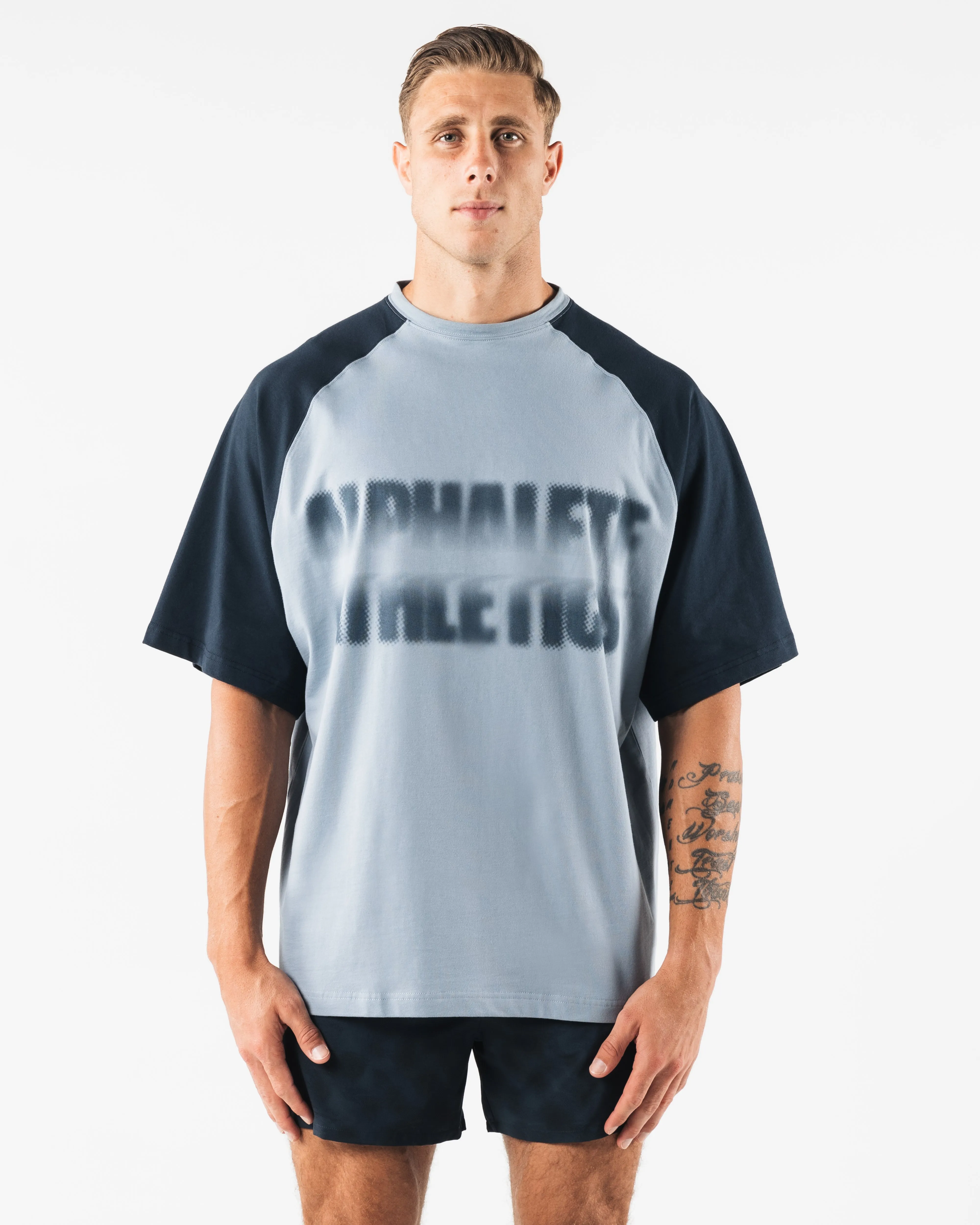 Box Tee - Slate sold by Alphalete