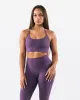 Aura Strappy Longline Bra - Aster sold by Alphalete