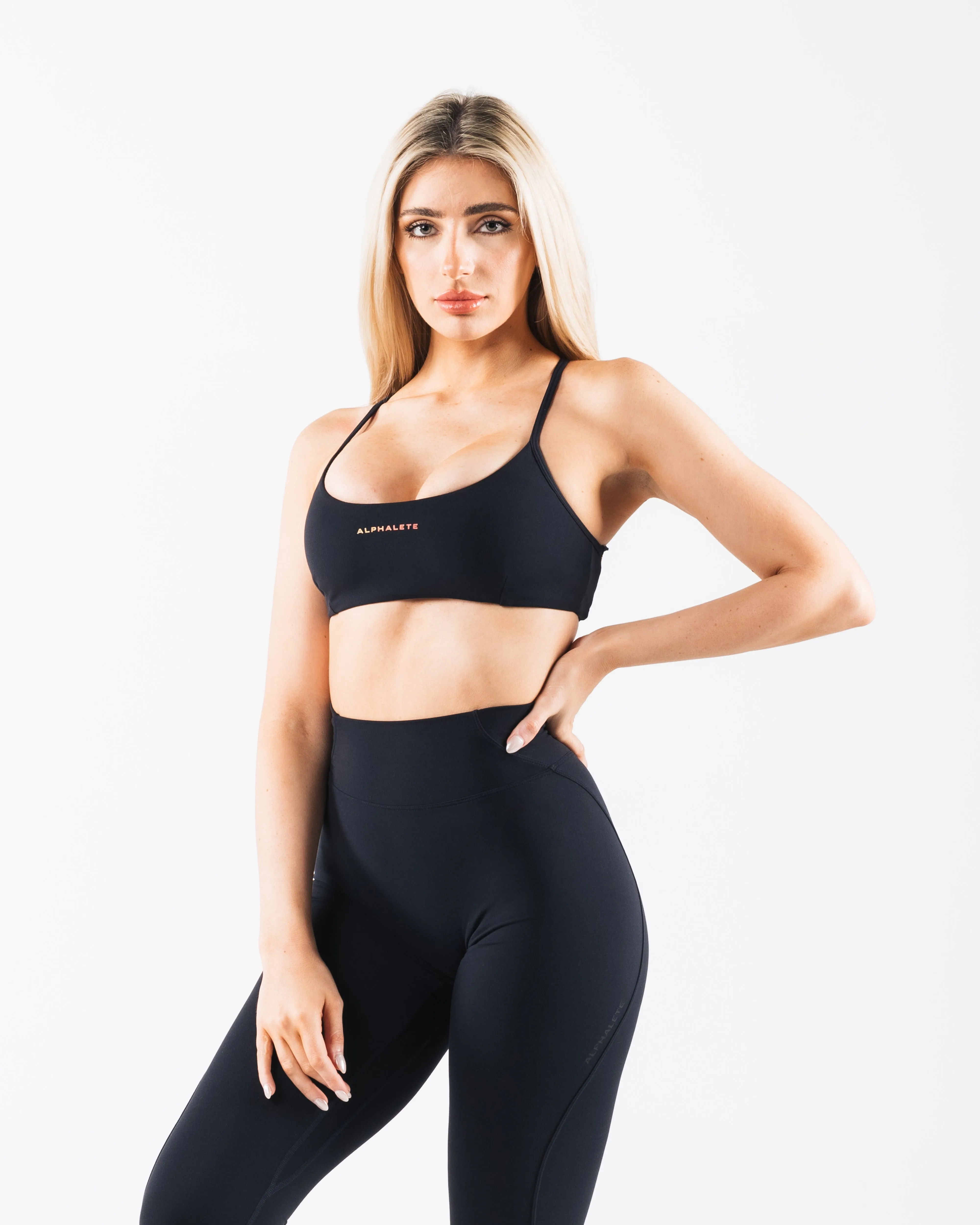 Aura 3 Strap Bra - Blackfire sold by Alphalete product image thumbnail 4