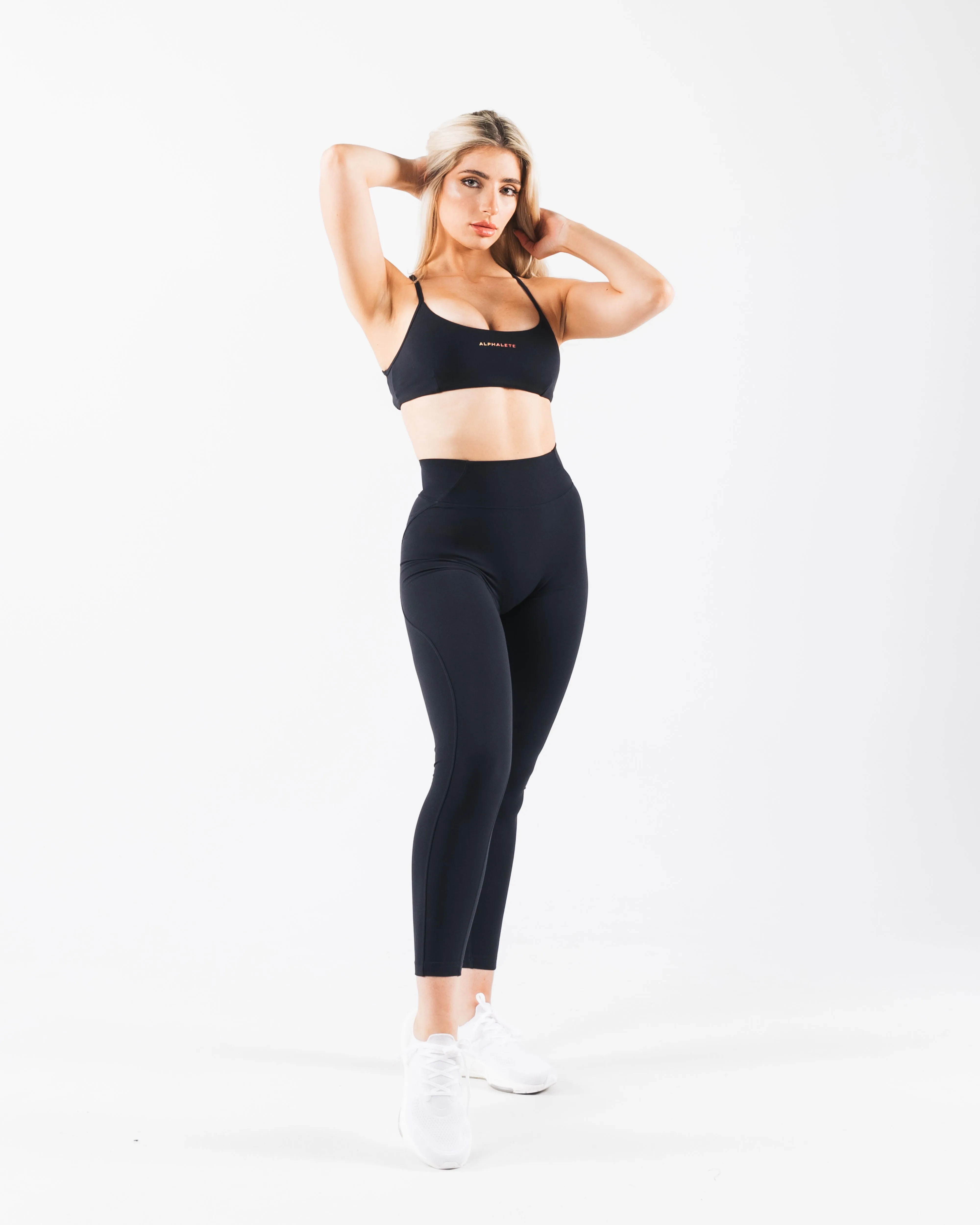 Aura 3 Strap Bra - Blackfire sold by Alphalete product image thumbnail 3