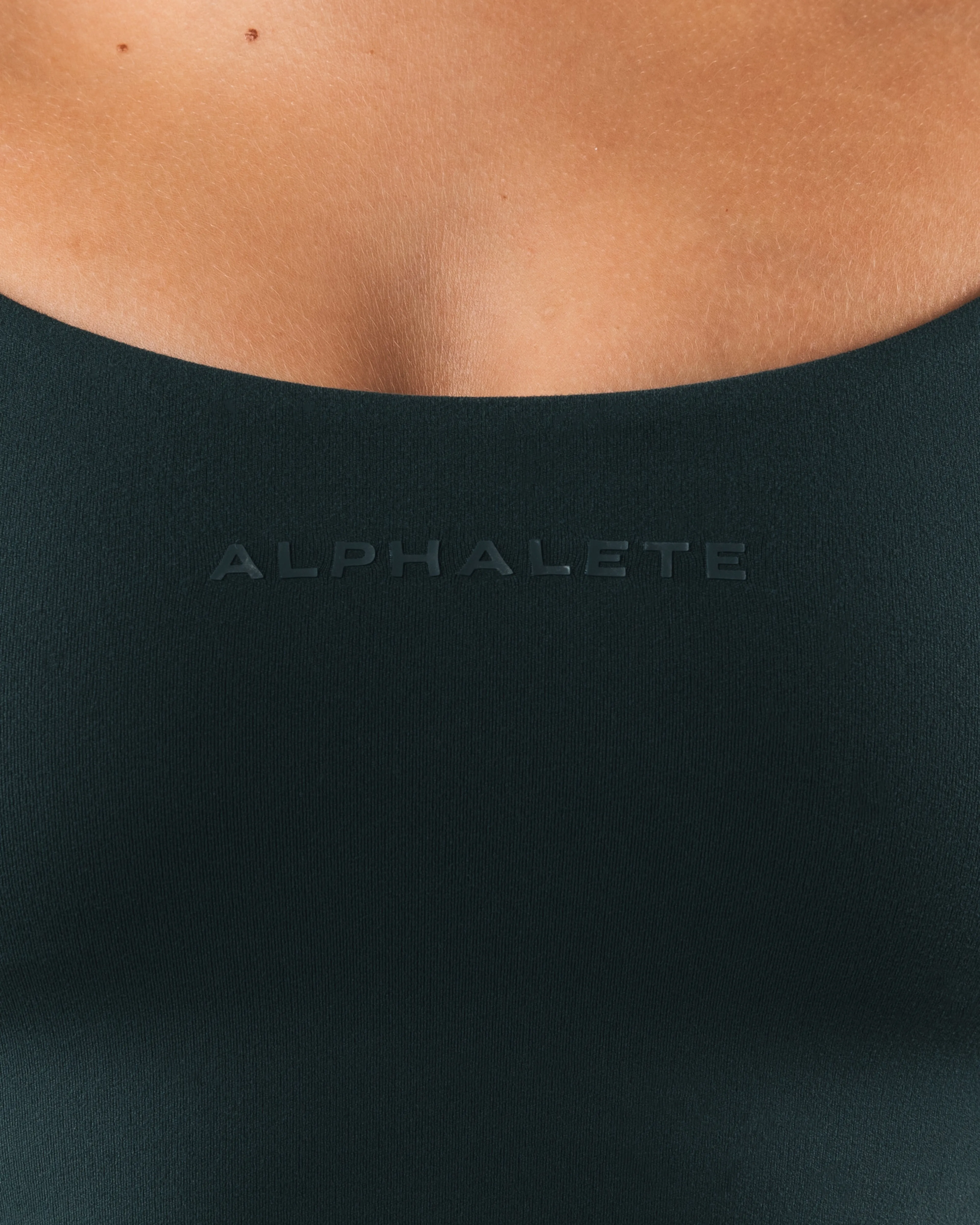 Aura Strappy Longline Bra - Cypress sold by Alphalete product image thumbnail 5
