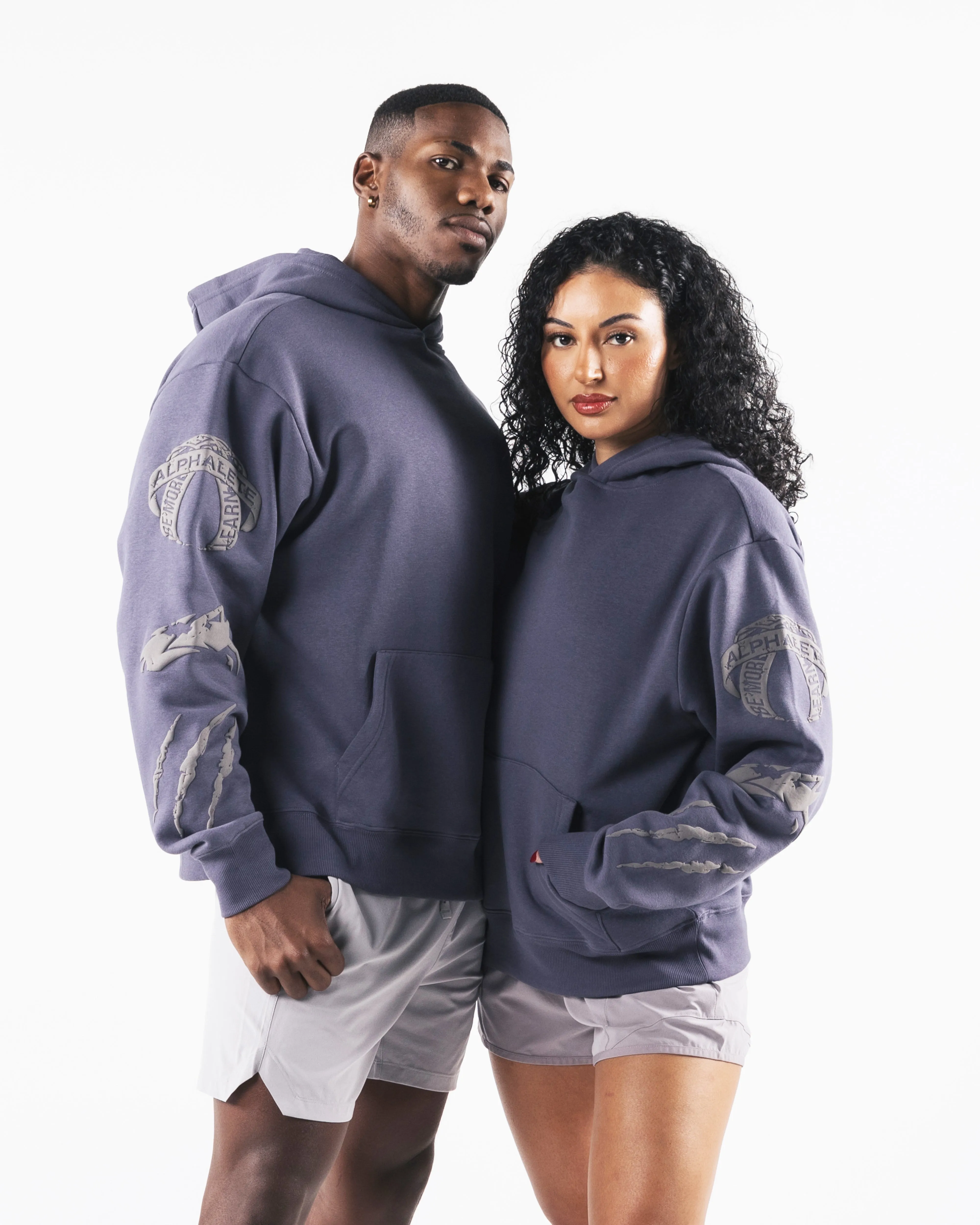 Three Pillar Hoodie - Muted Purple sold by Alphalete