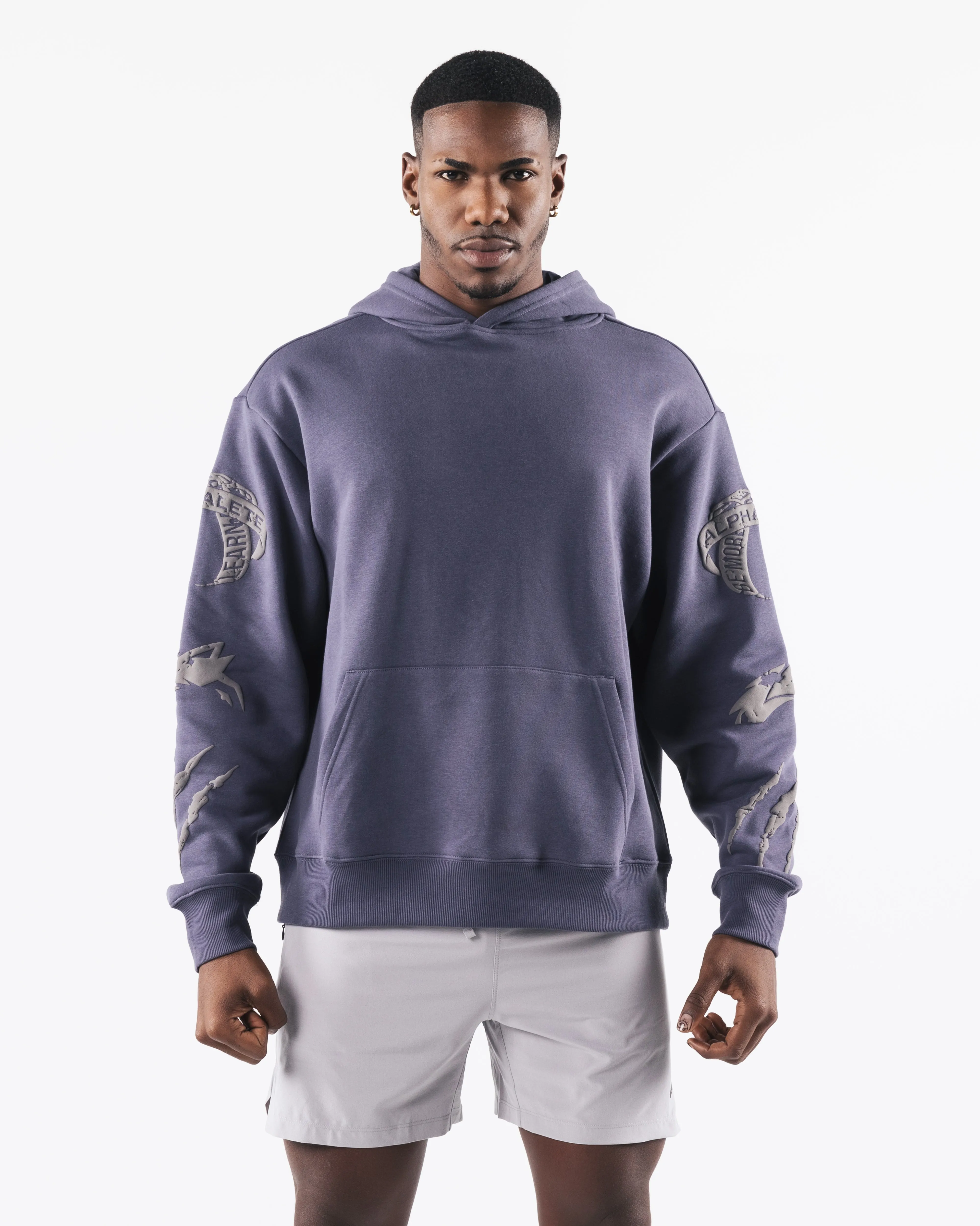 Three Pillar Hoodie - Muted Purple sold by Alphalete product image thumbnail 2