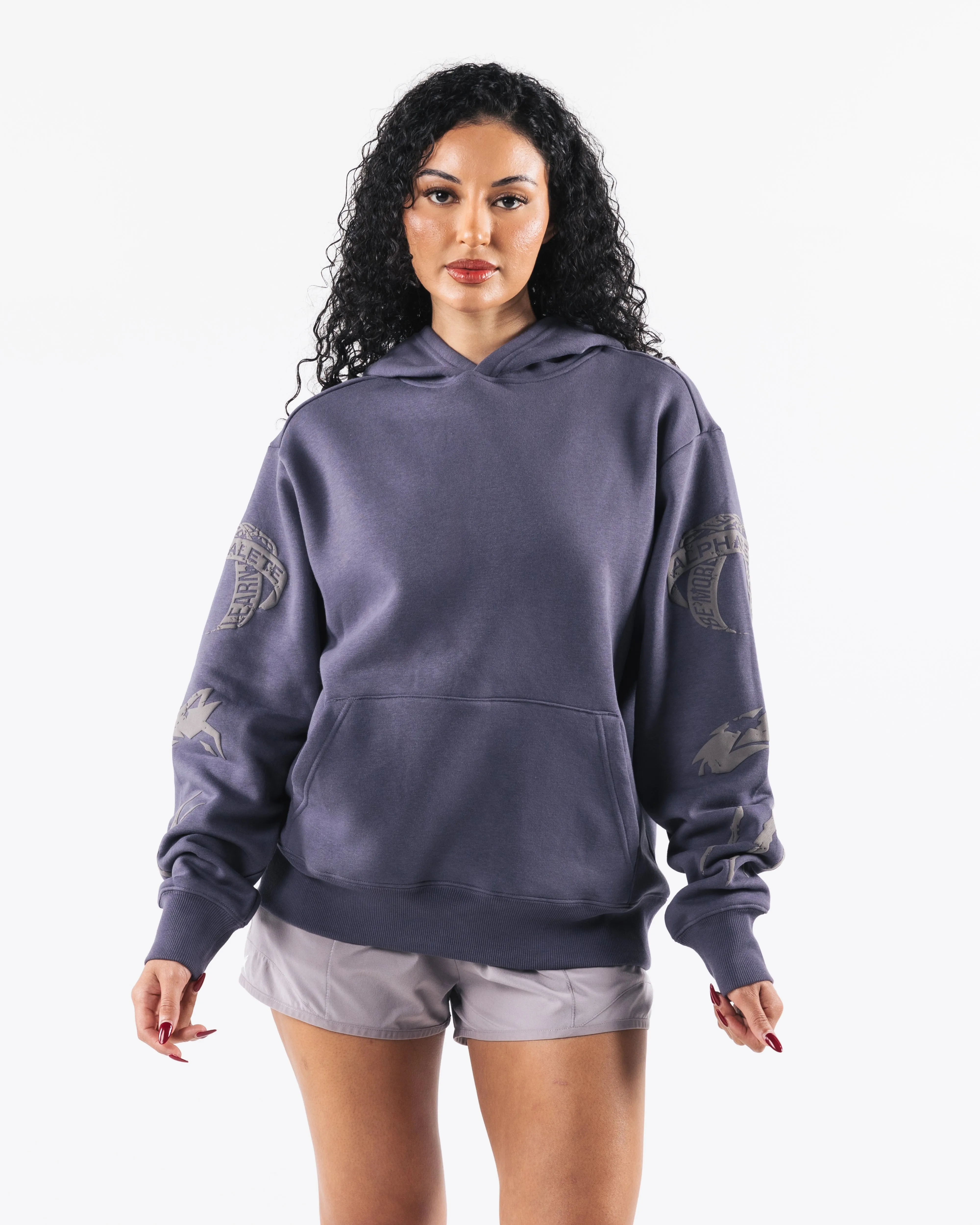 Three Pillar Hoodie - Muted Purple sold by Alphalete product image thumbnail 3
