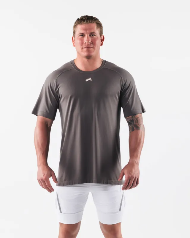 Wolf Head Airtech Tee - Dusty Concrete sold by Alphalete