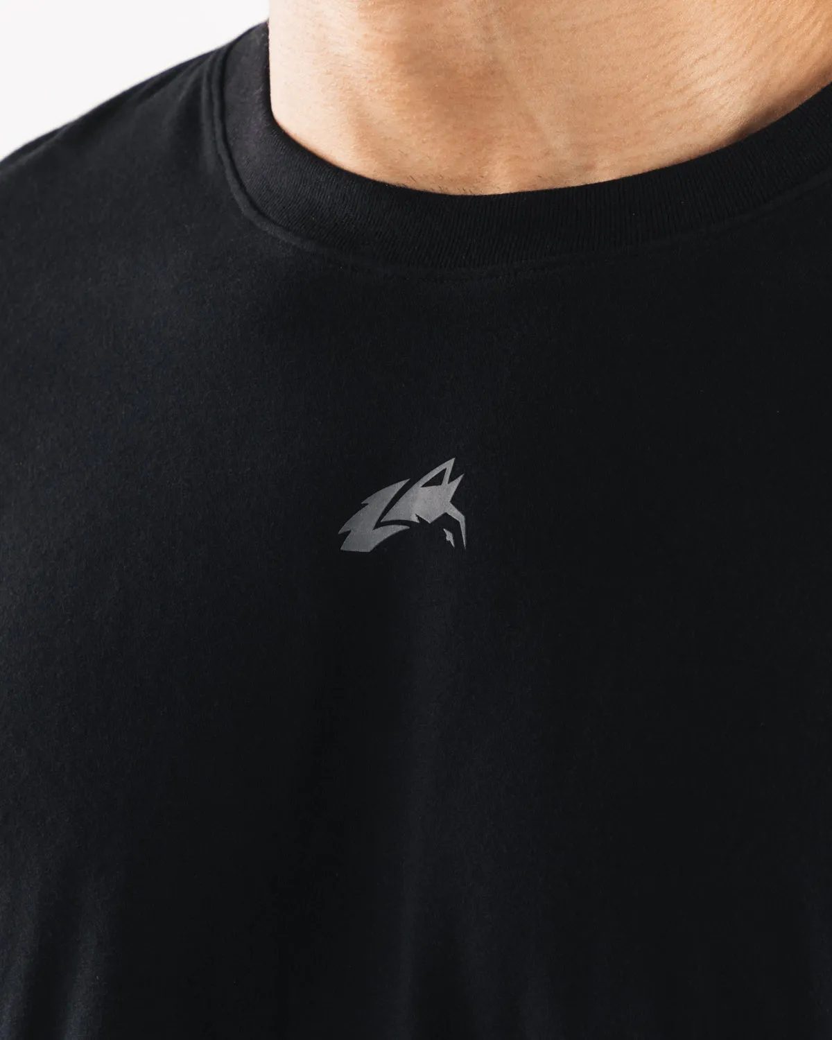 Aligned Tee - Black sold by Alphalete product image thumbnail 5