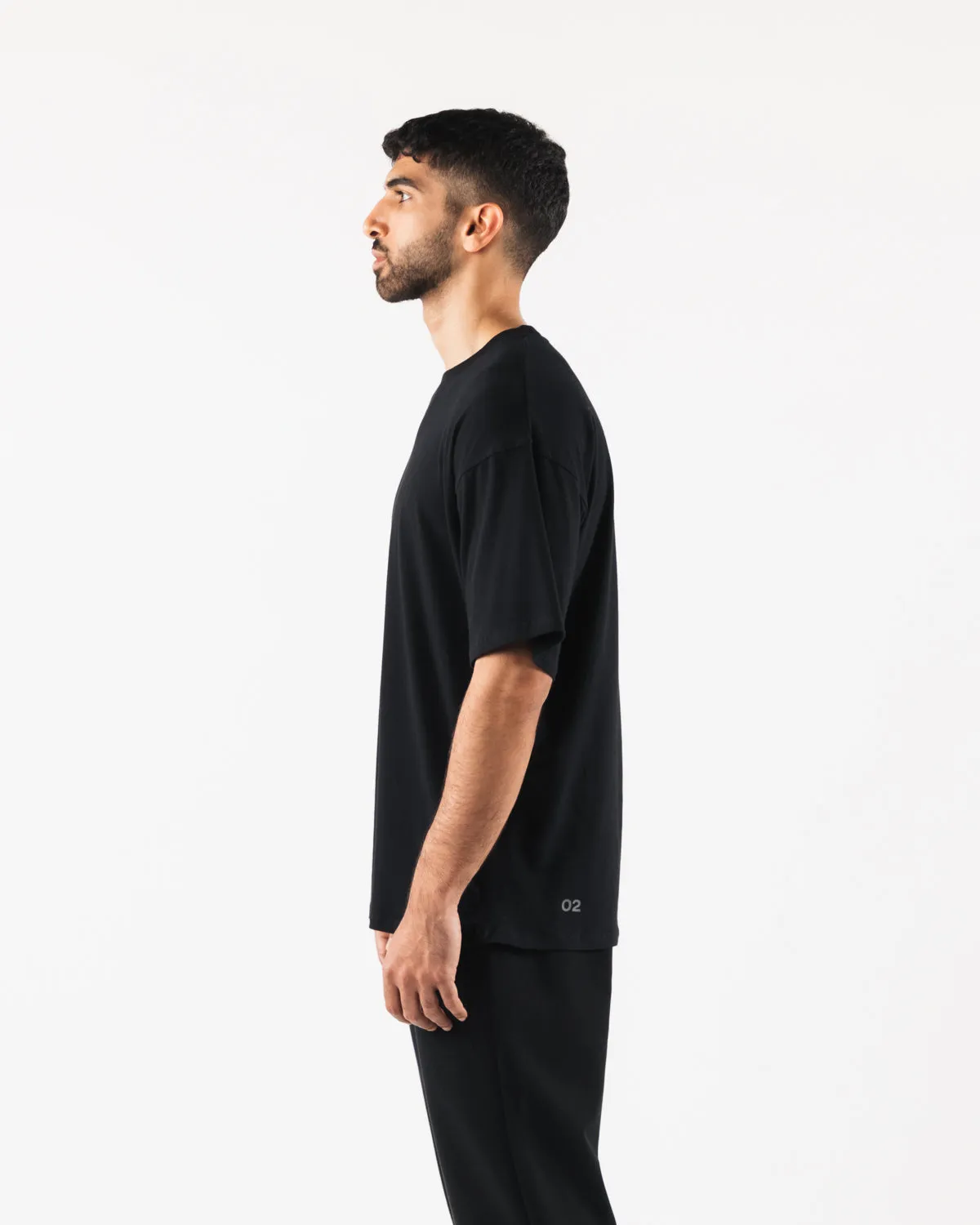 Aligned Tee - Black sold by Alphalete product image thumbnail 3