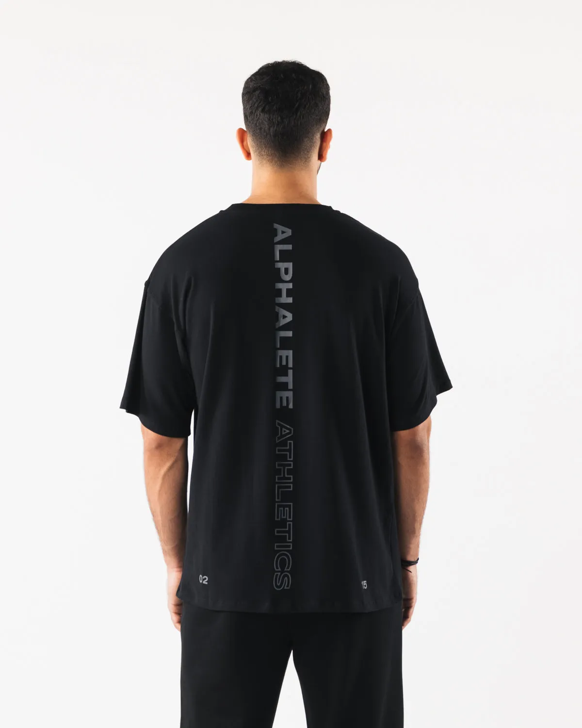 Aligned Tee - Black sold by Alphalete product image thumbnail 4