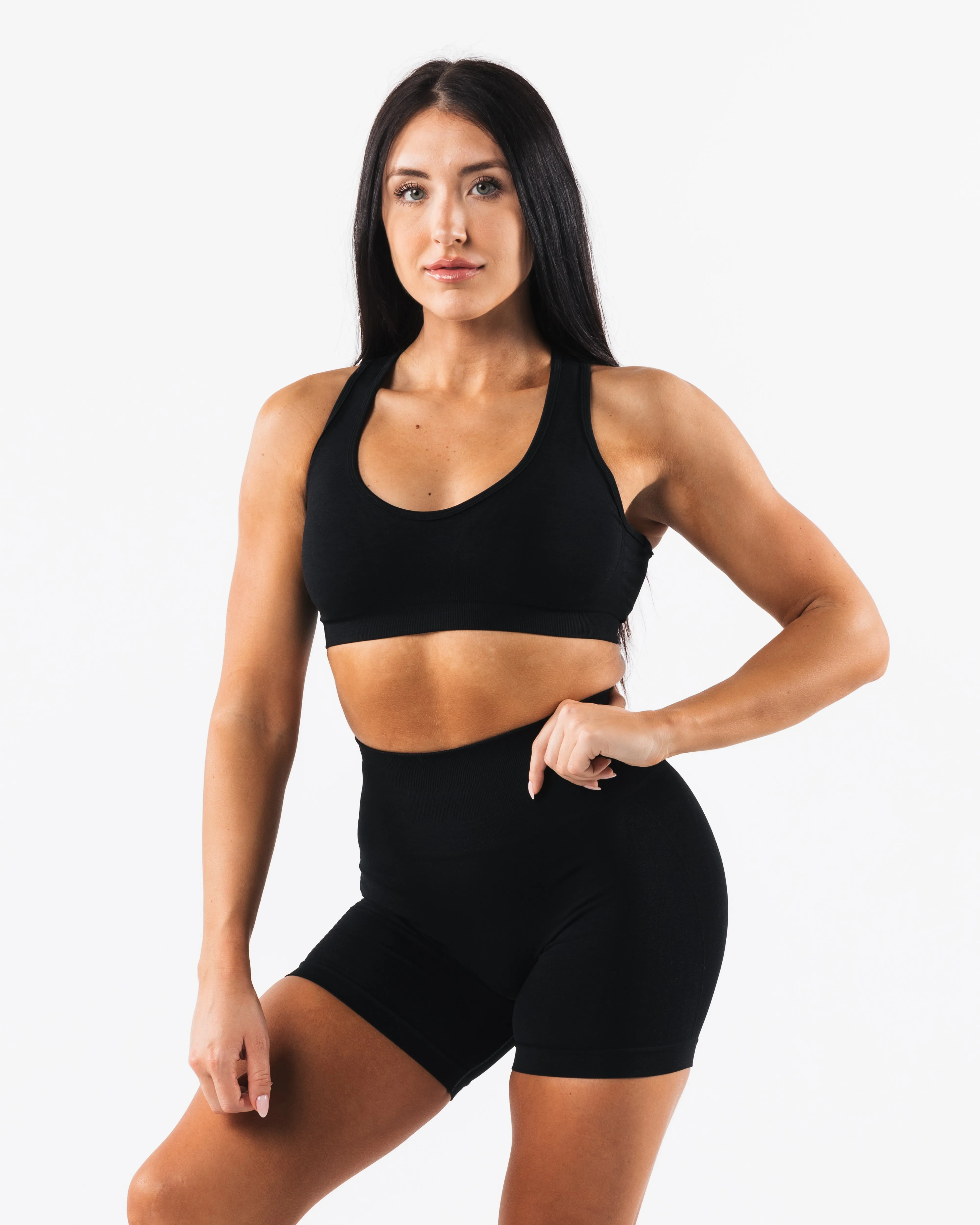 Amplify Contour Bra - Black sold by Alphalete