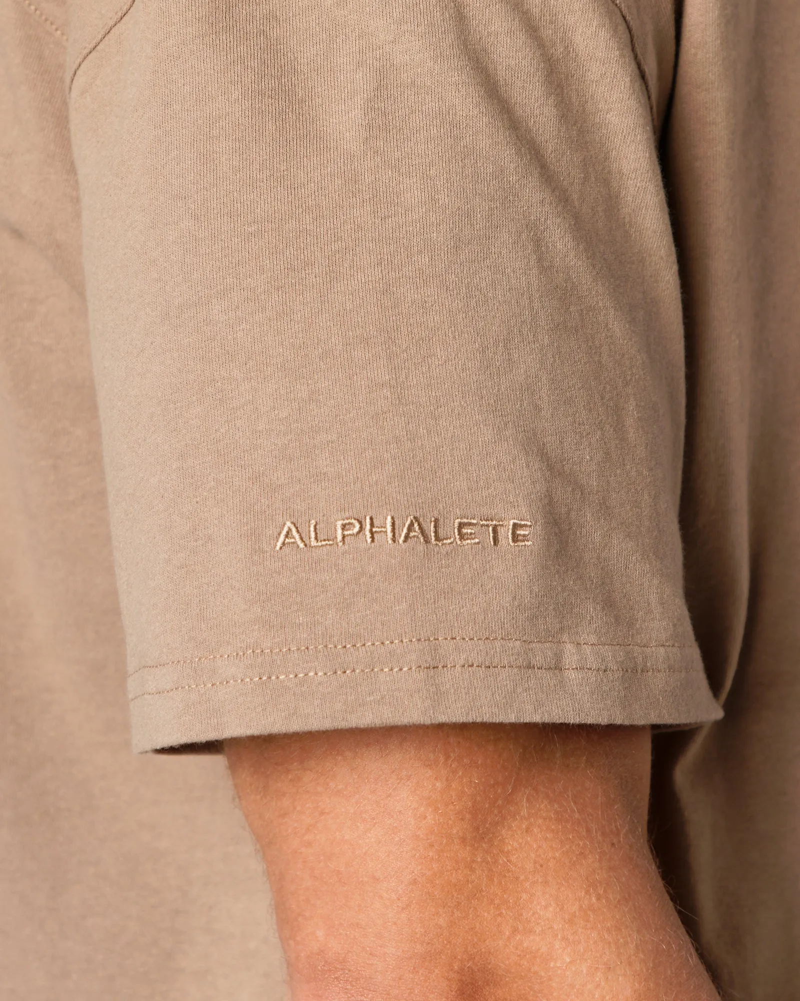 Heavy Cotton Core Tee - Chai sold by Alphalete product image thumbnail 5