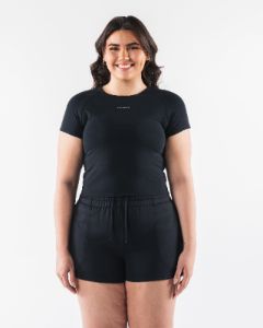Baby Tee - Black sold by Alphalete