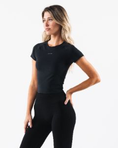 Baby Tee - Black sold by Alphalete