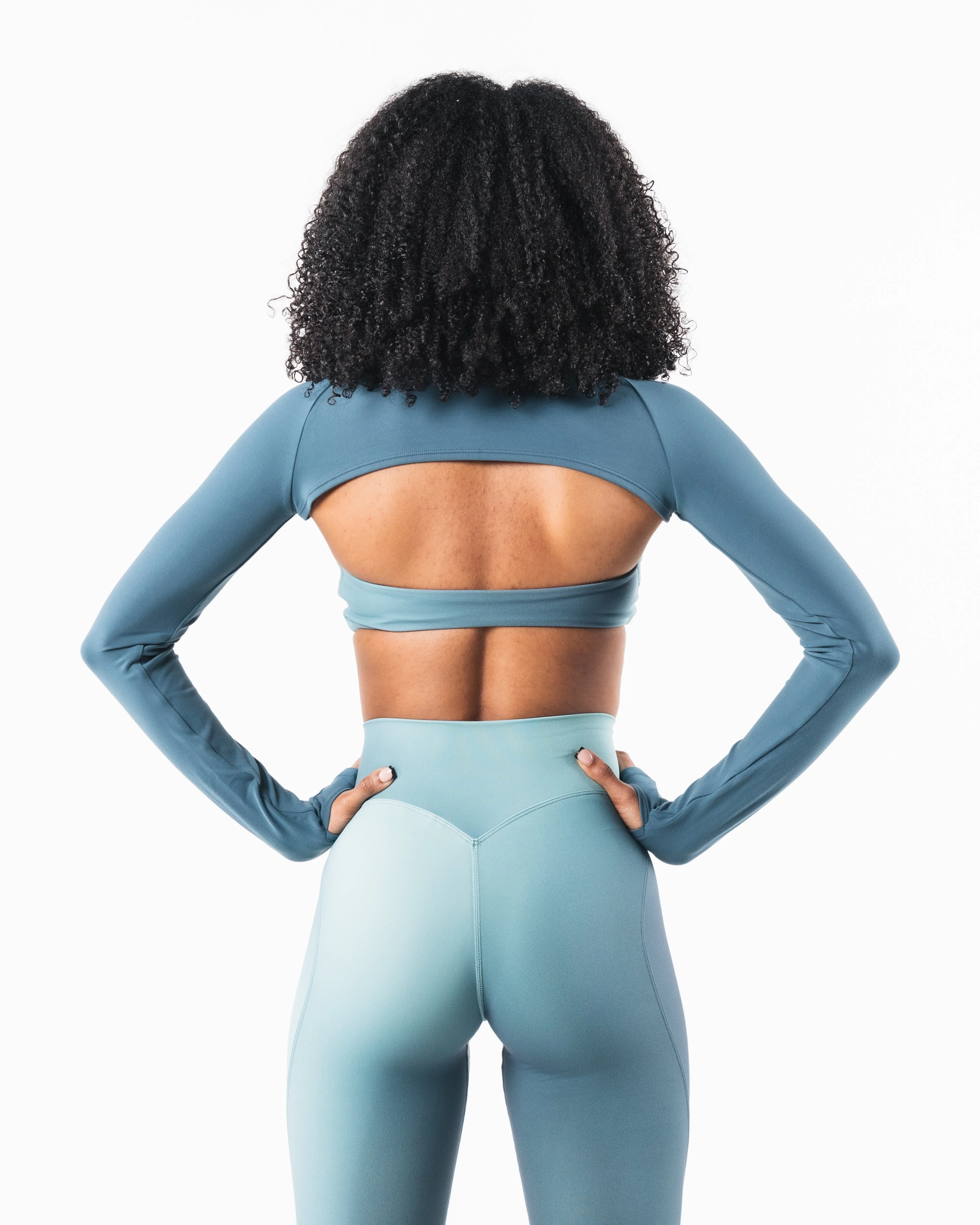 Aura Shrug LS - Glacial Lake sold by Alphalete product image thumbnail 4