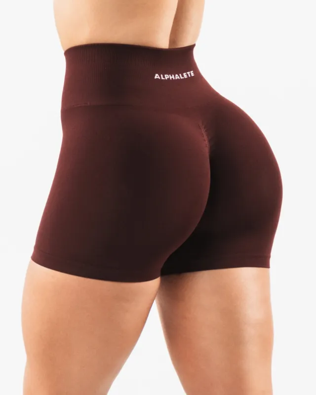 Amplify Short 4.5" - Sangria sold by Alphalete