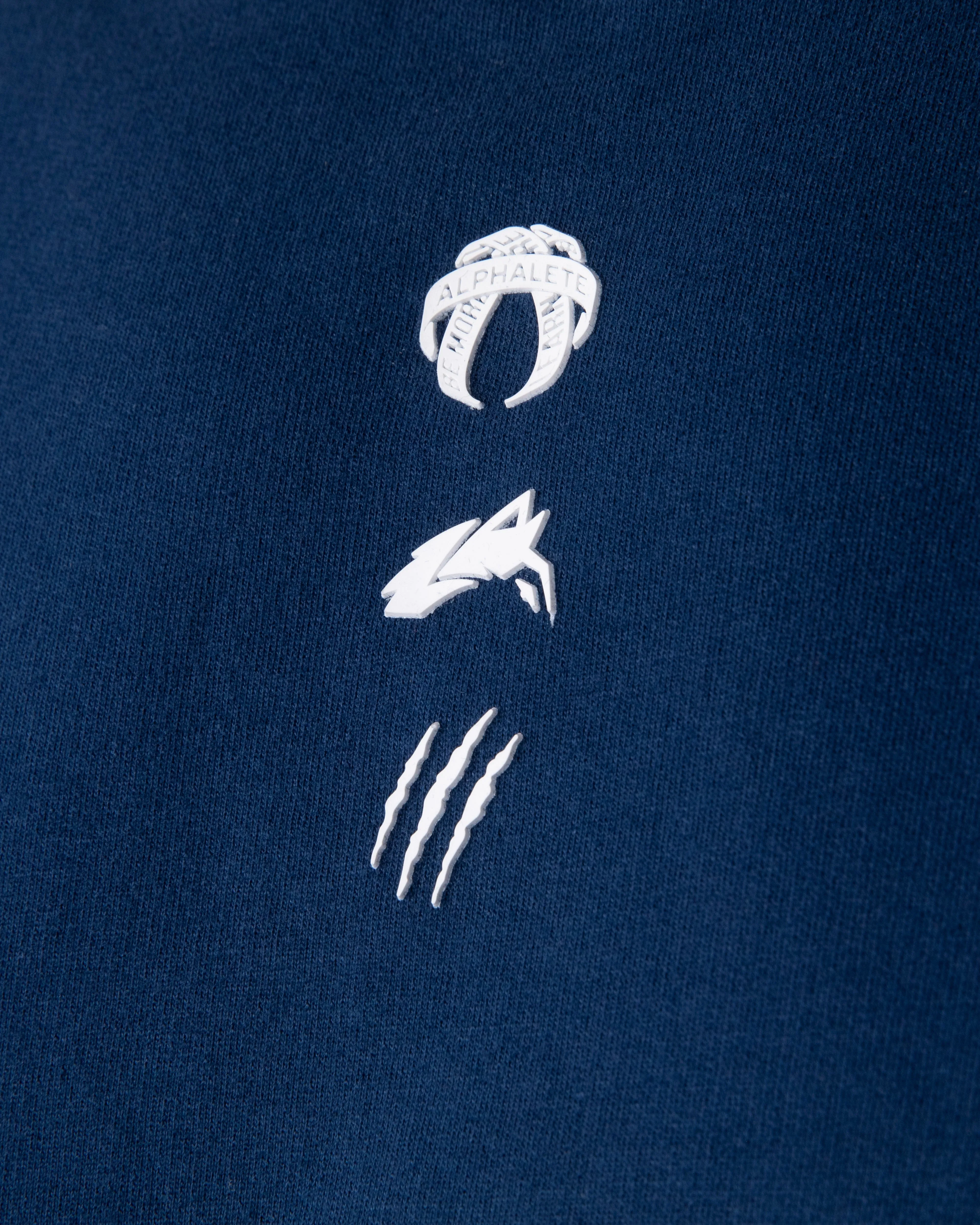 Three Pillar Terry Tee - Denim sold by Alphalete product image thumbnail 5