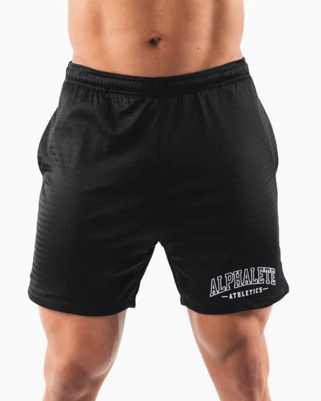 AA Mesh Short 6” - Black sold by Alphalete