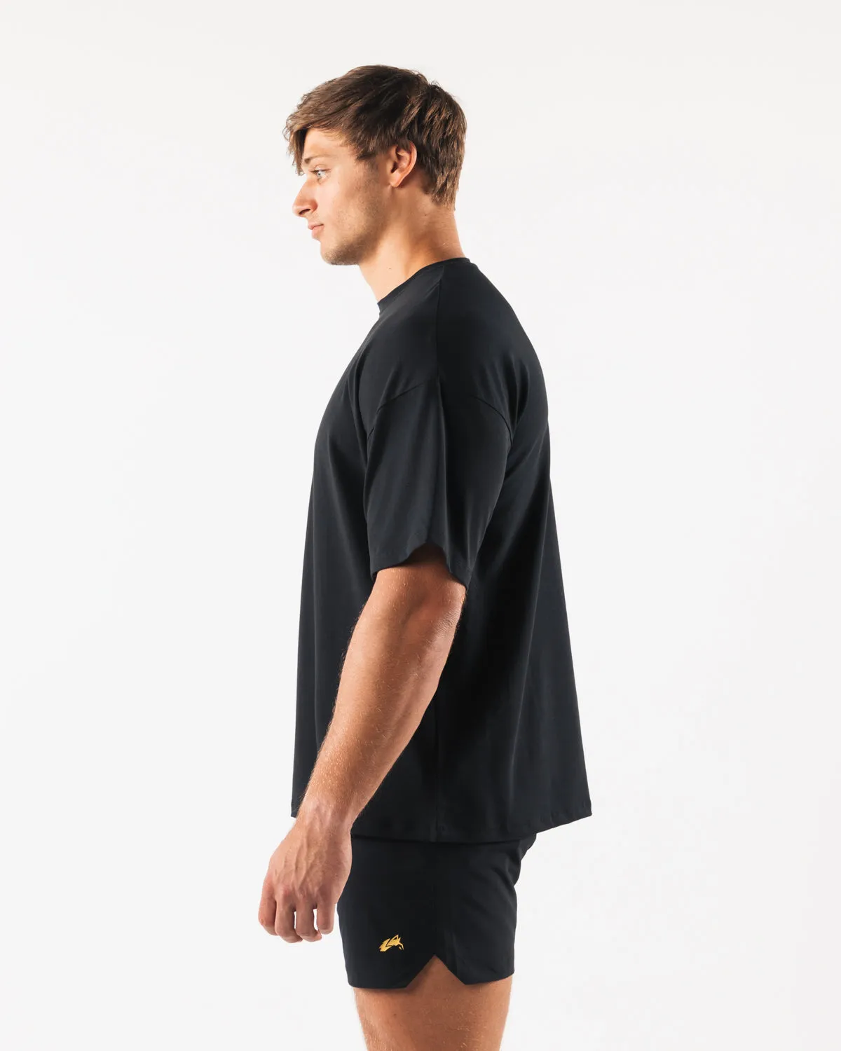 Wolf Head Paisley Print Tee - Black sold by Alphalete product image thumbnail 4