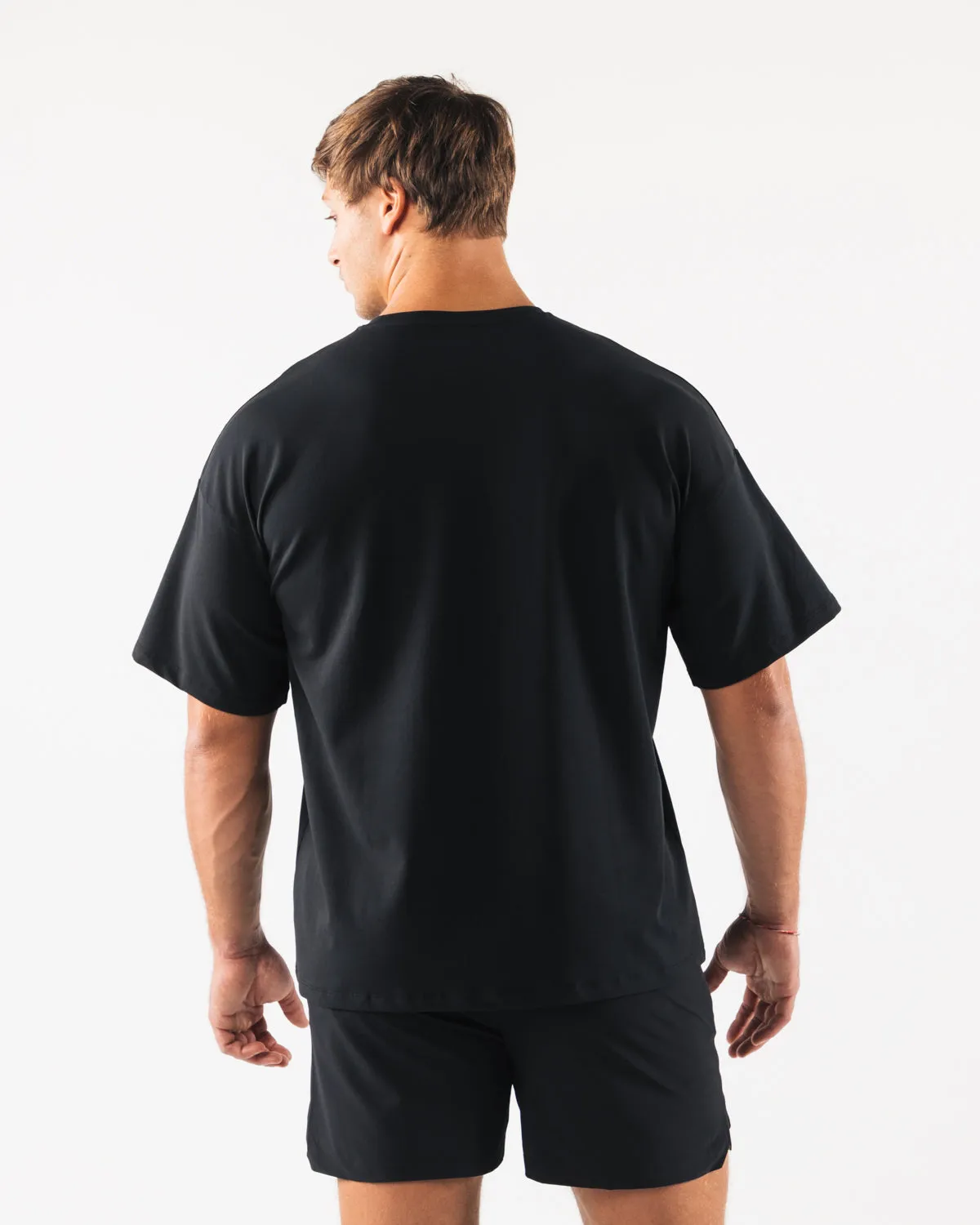 Wolf Head Paisley Print Tee - Black sold by Alphalete product image thumbnail 3
