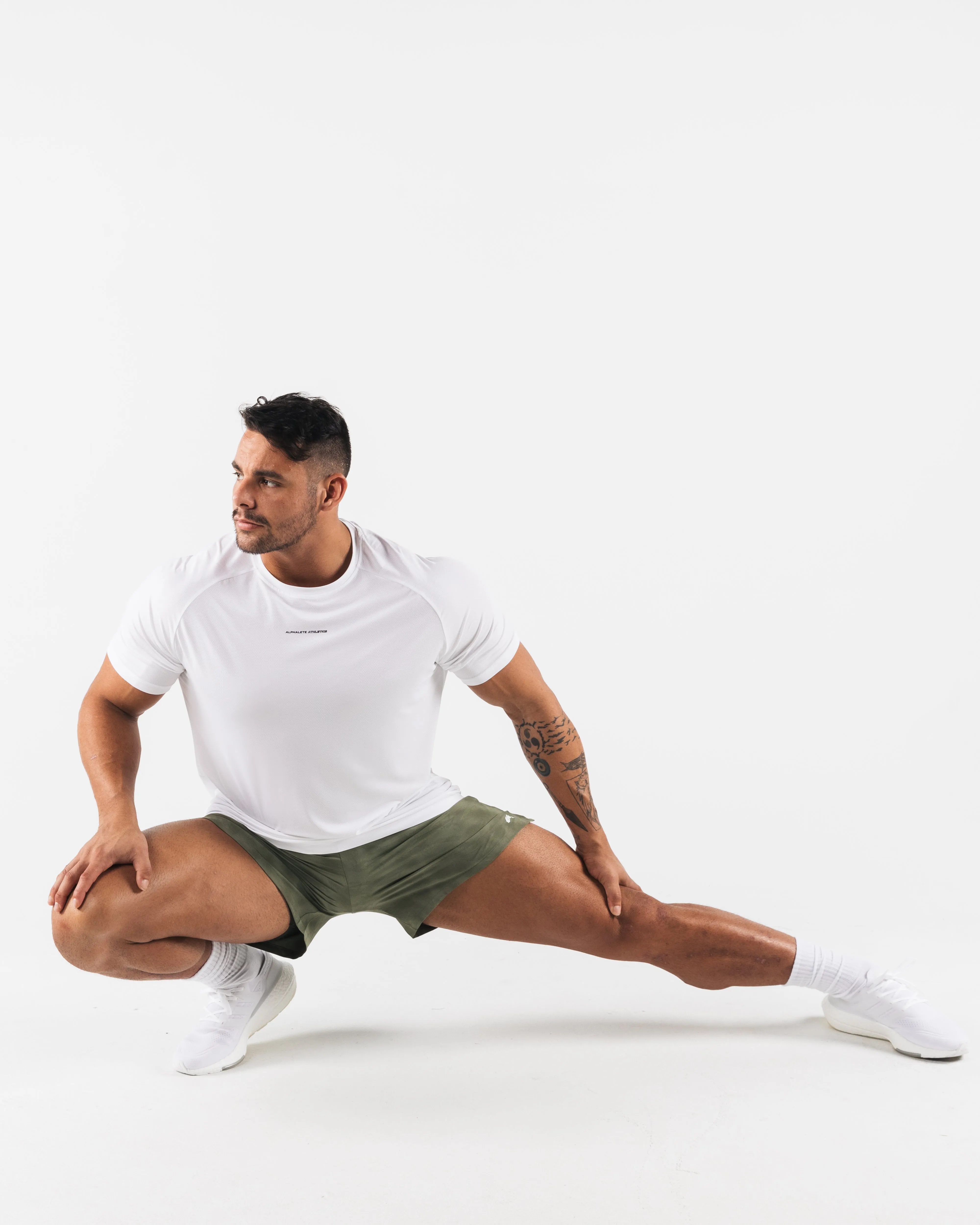 Racer Tee - White sold by Alphalete product image thumbnail 2