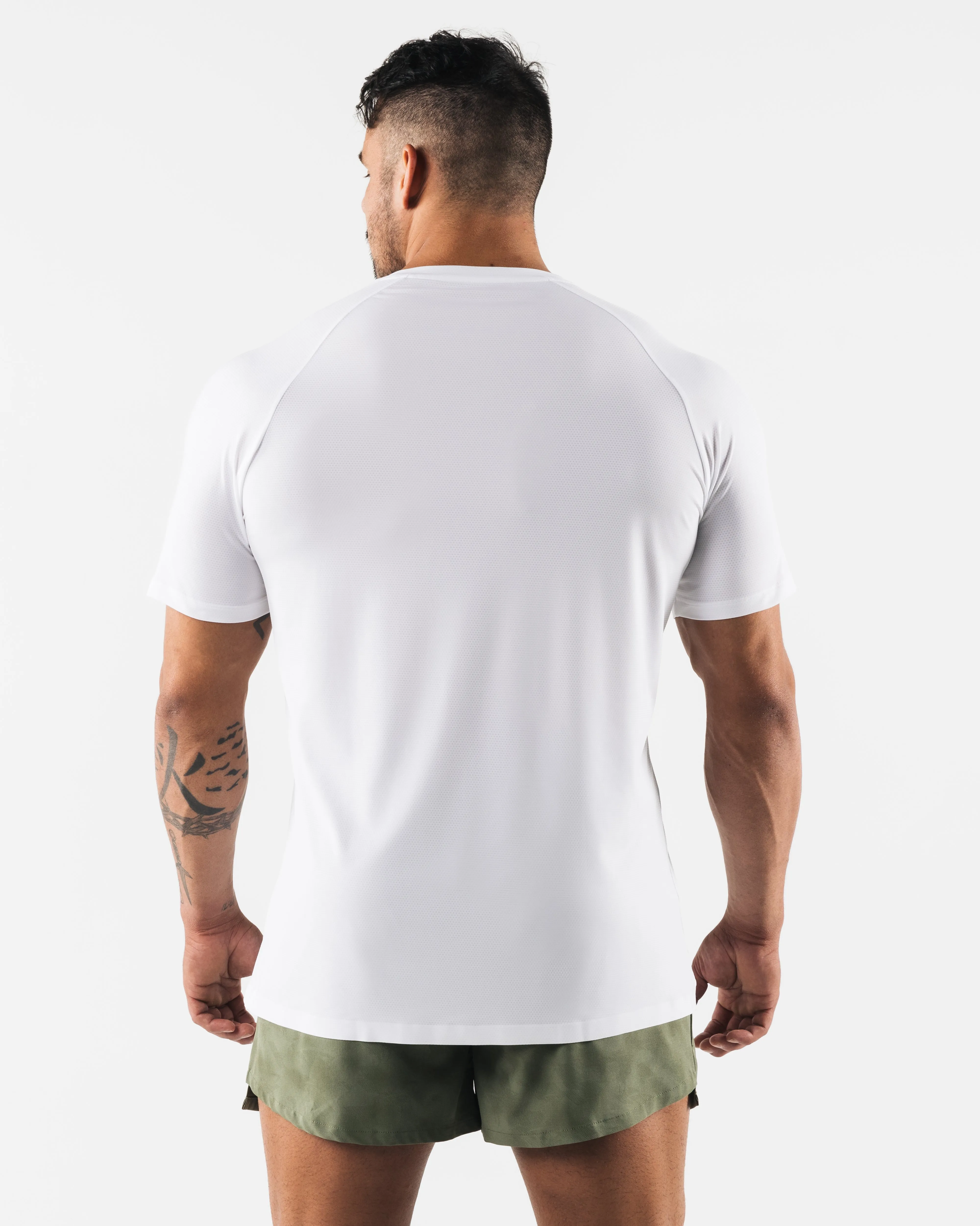 Racer Tee - White sold by Alphalete product image thumbnail 4