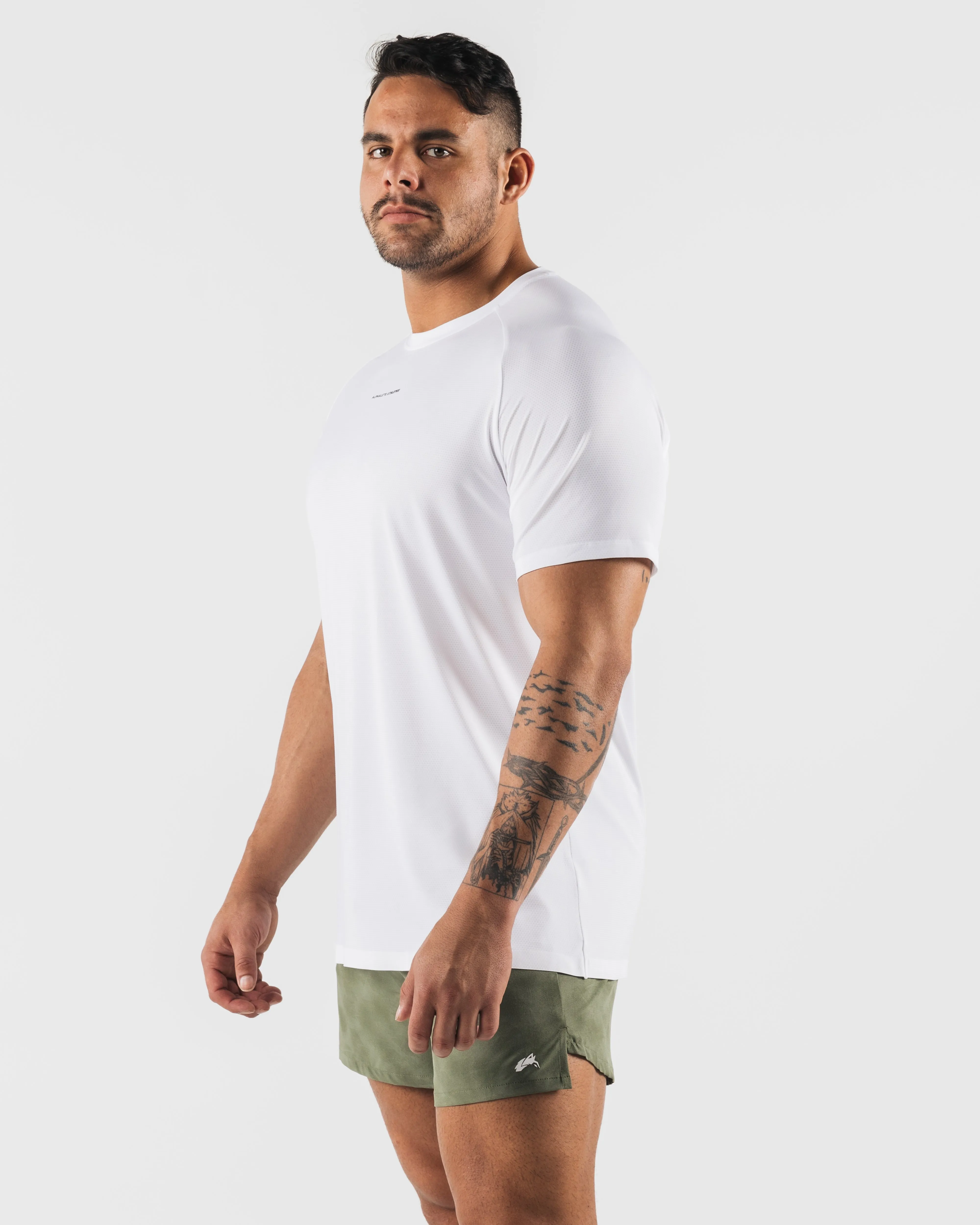 Racer Tee - White sold by Alphalete product image thumbnail 3