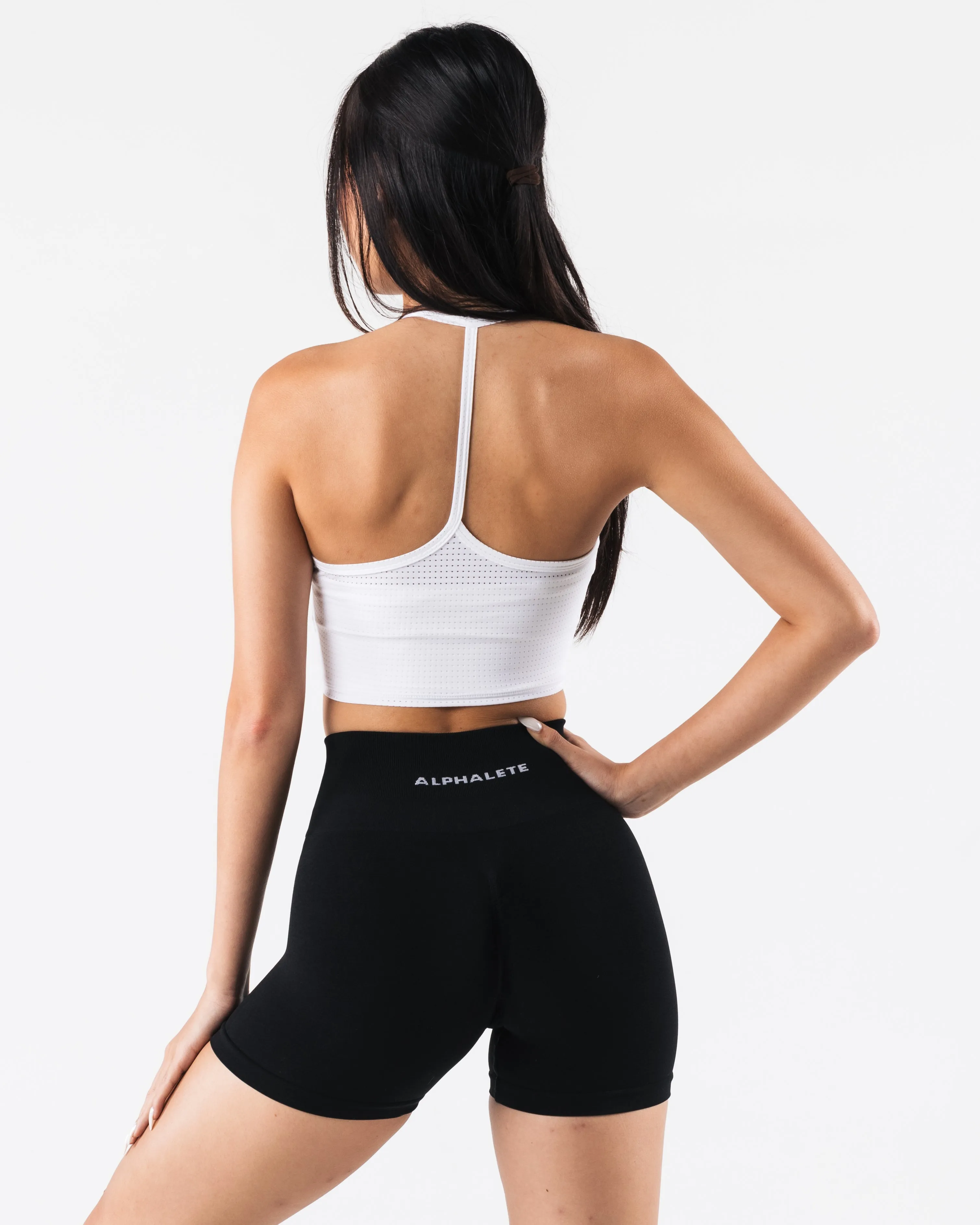 Margo Mesh Tank - White sold by Alphalete product image thumbnail 4